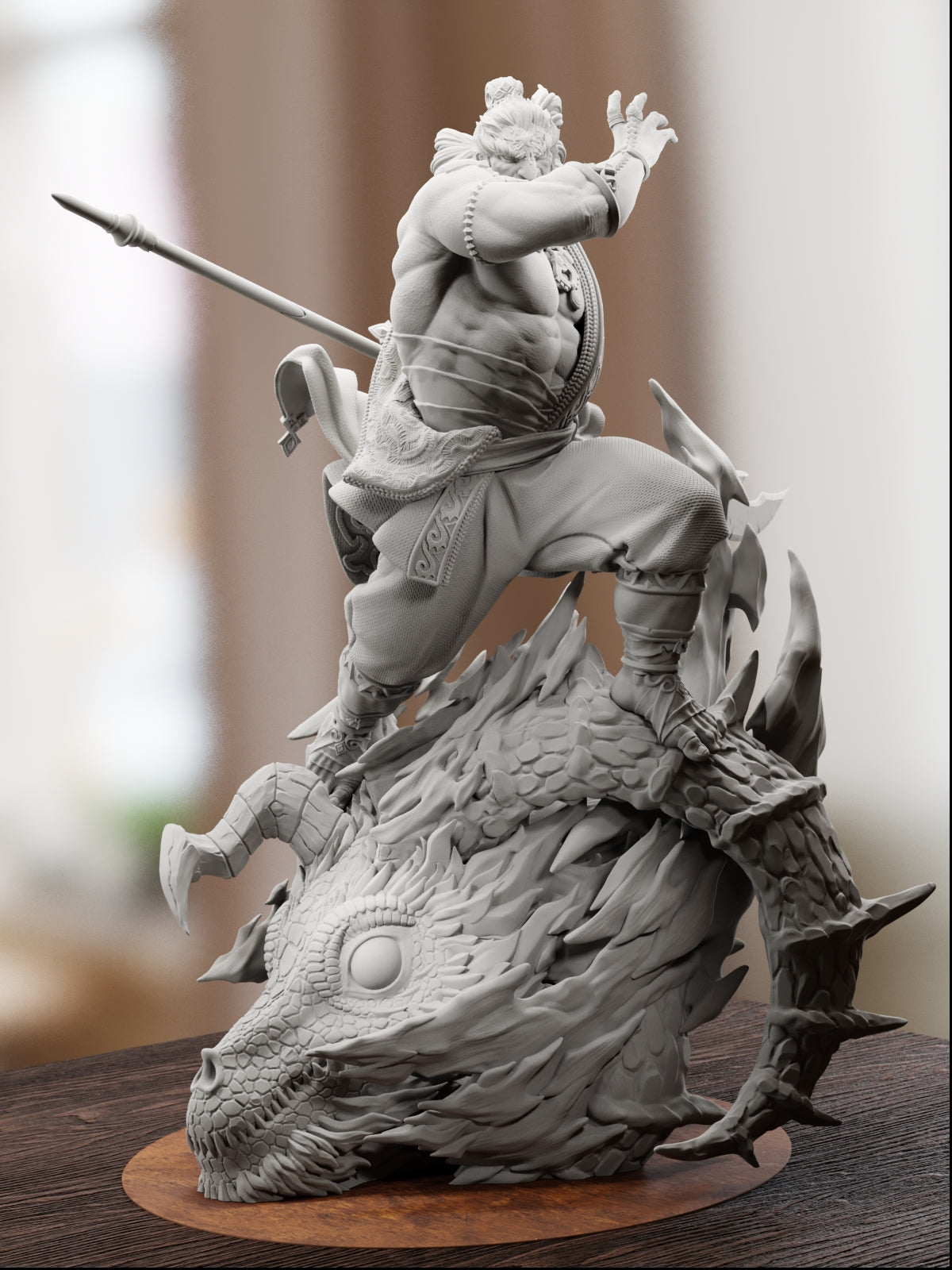 The Demon King | Maximum Detailed 12K 3D printed figure