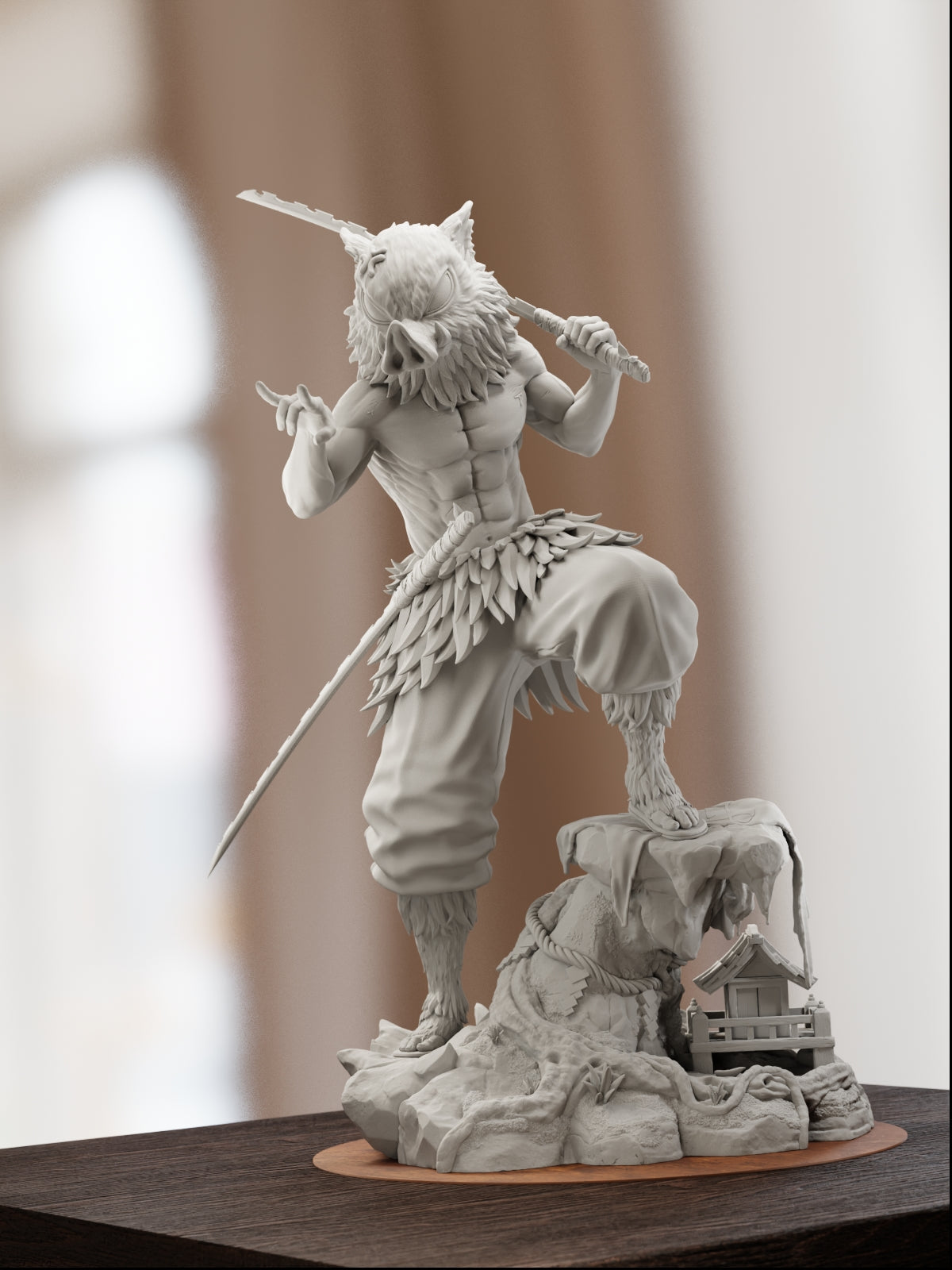 The Beast Within | Maximum Detailed 12K 3D Printed Figure