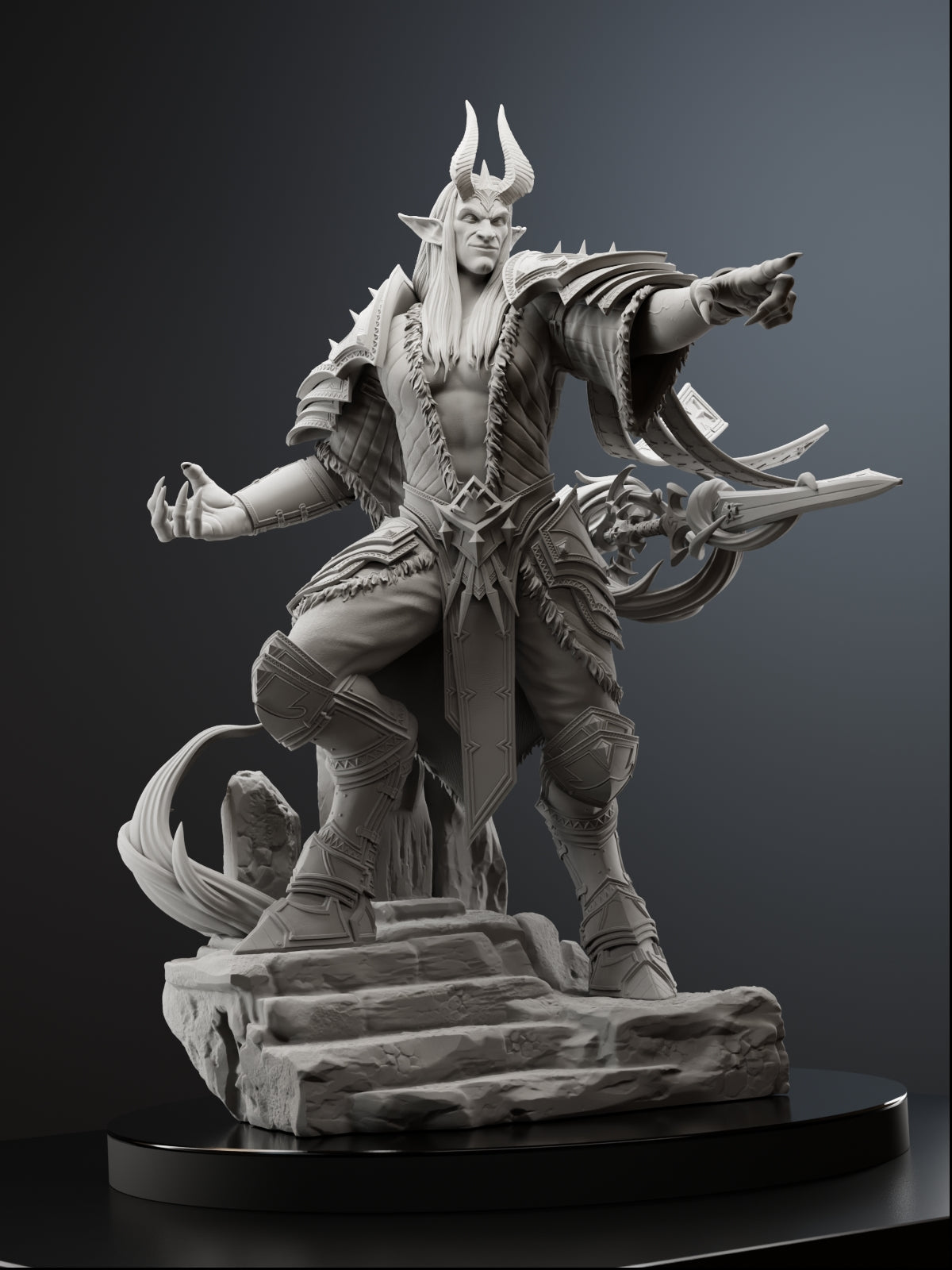 The Castle Master | Maximum Detailed 12K 3D printed figure