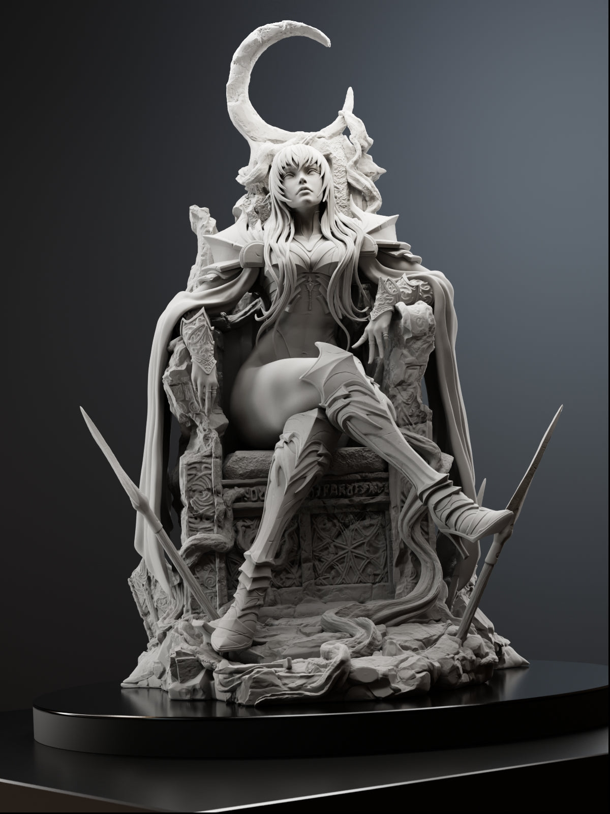 Dark Matriarch | Maximum Detailed 12K 3D printed figure