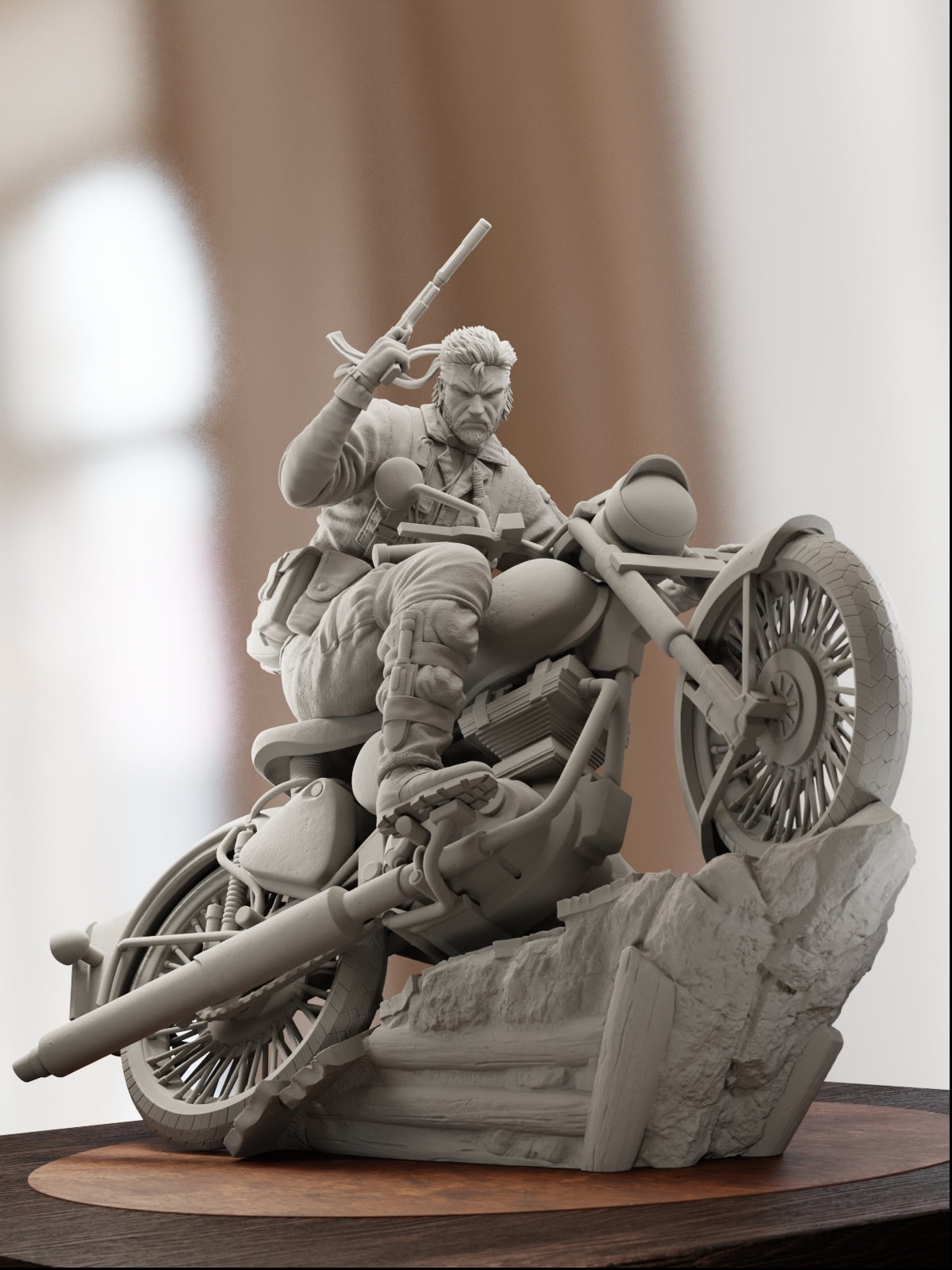 The Big Boss | Maximum Detailed 12K 3D printed figure