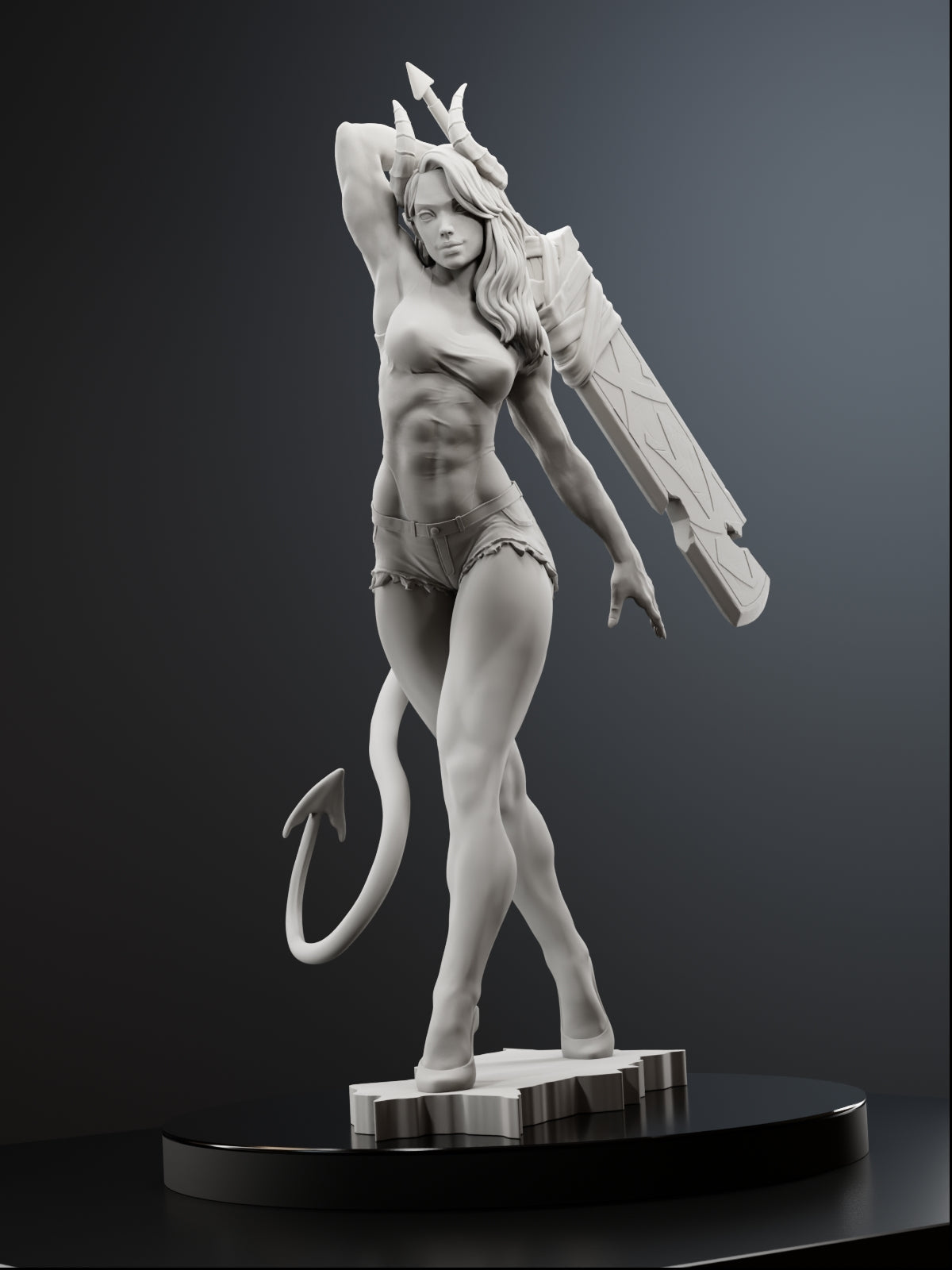 Hellwalk Empress Statue