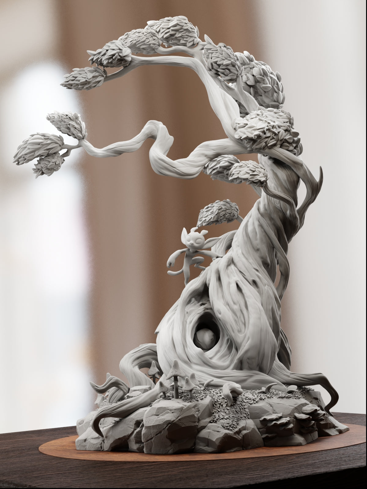 The Guardian Spirit | Maximum Detailed 12K 3D printed figure
