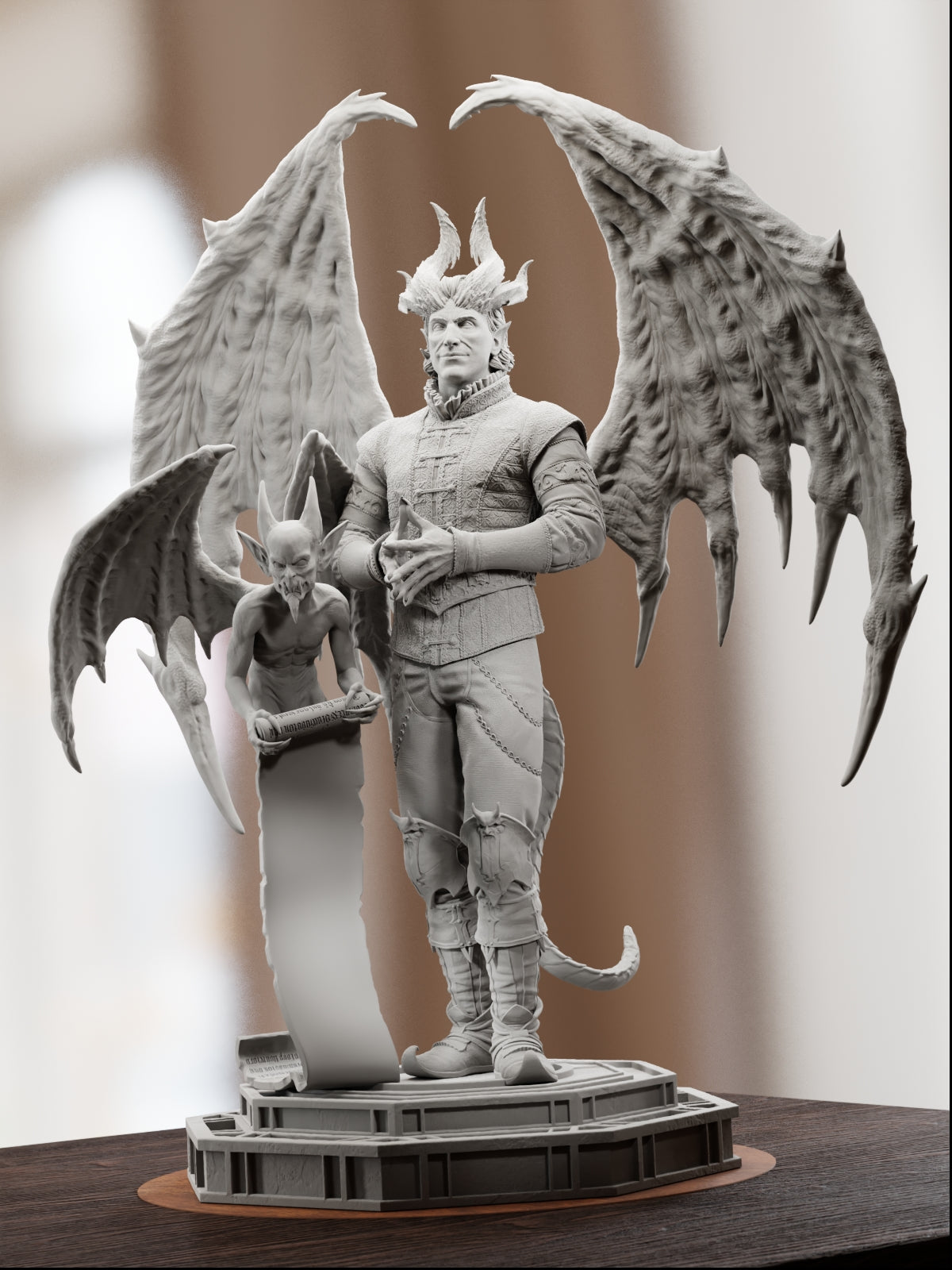 The Devil You Know | Maximum Detailed 12K 3D printed figure