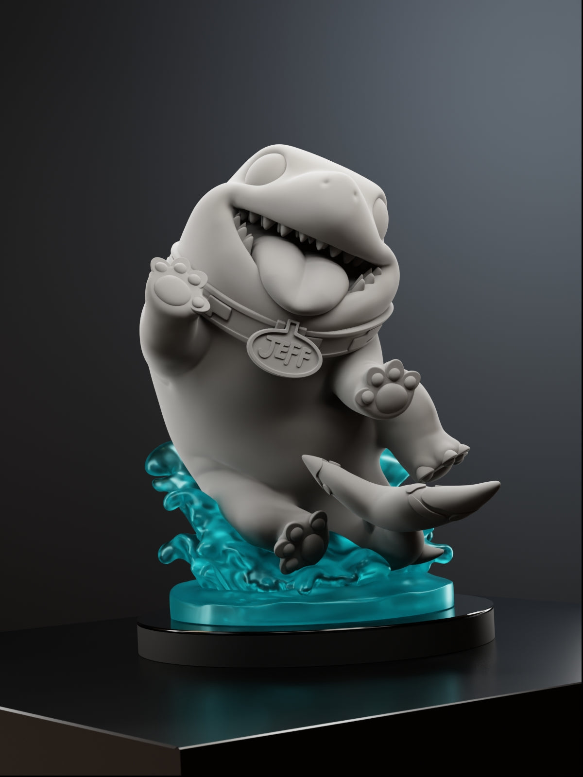 The Land Shark Statue