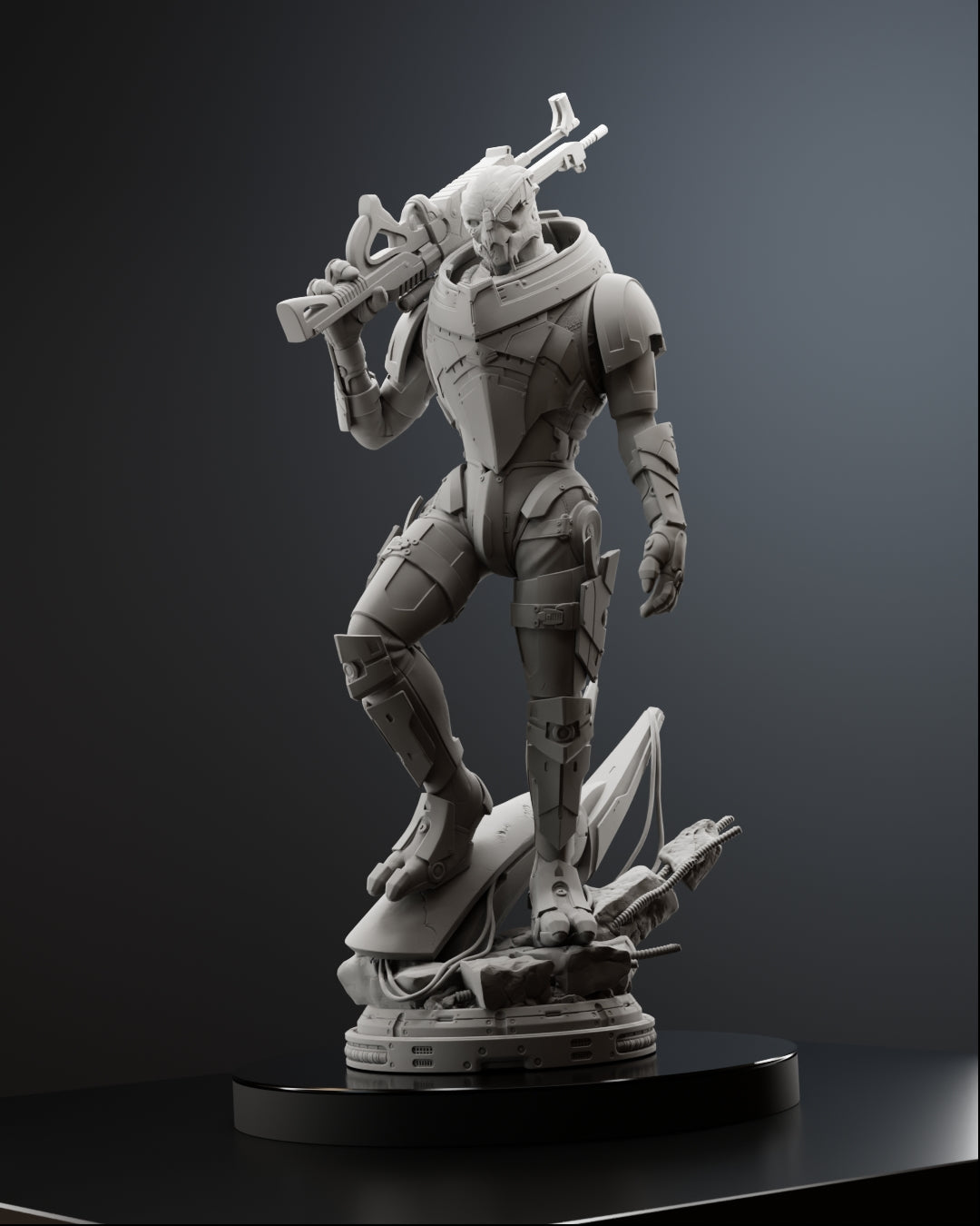 Normandy Sharpshooter Statue