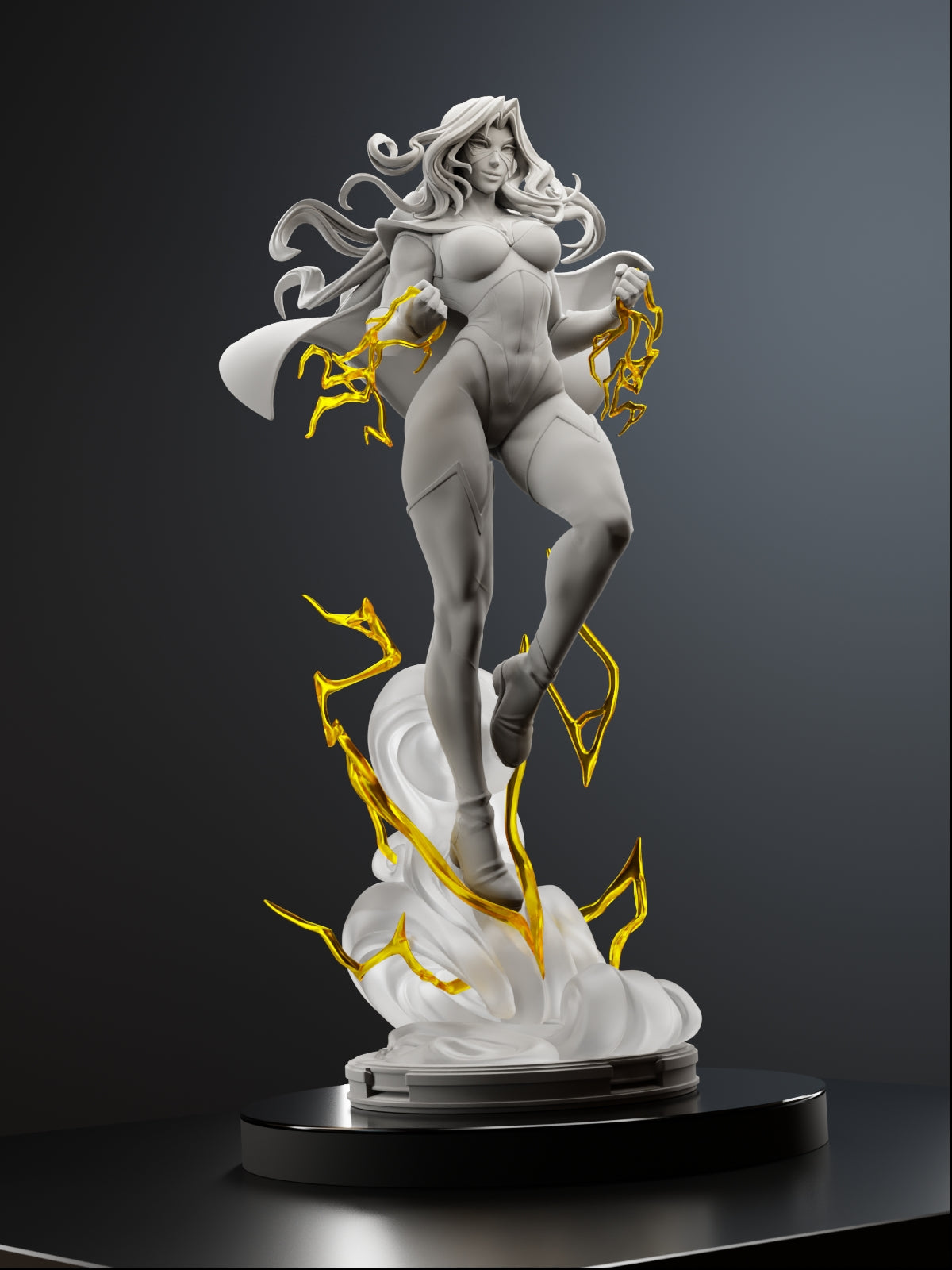 The Lightning Vanguard Statue
