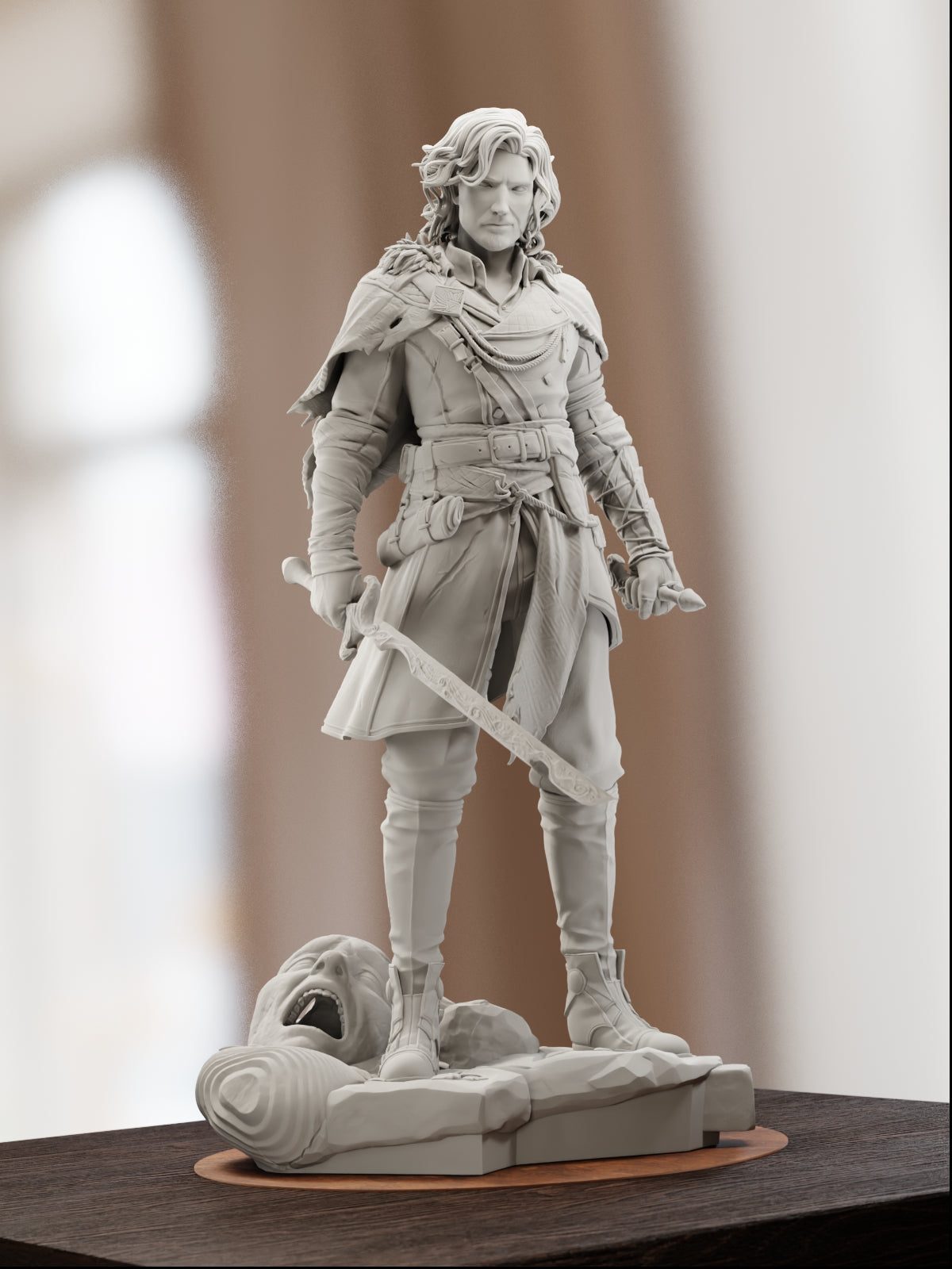 The Unbroken | Maximum Detailed 12K 3D printed figure