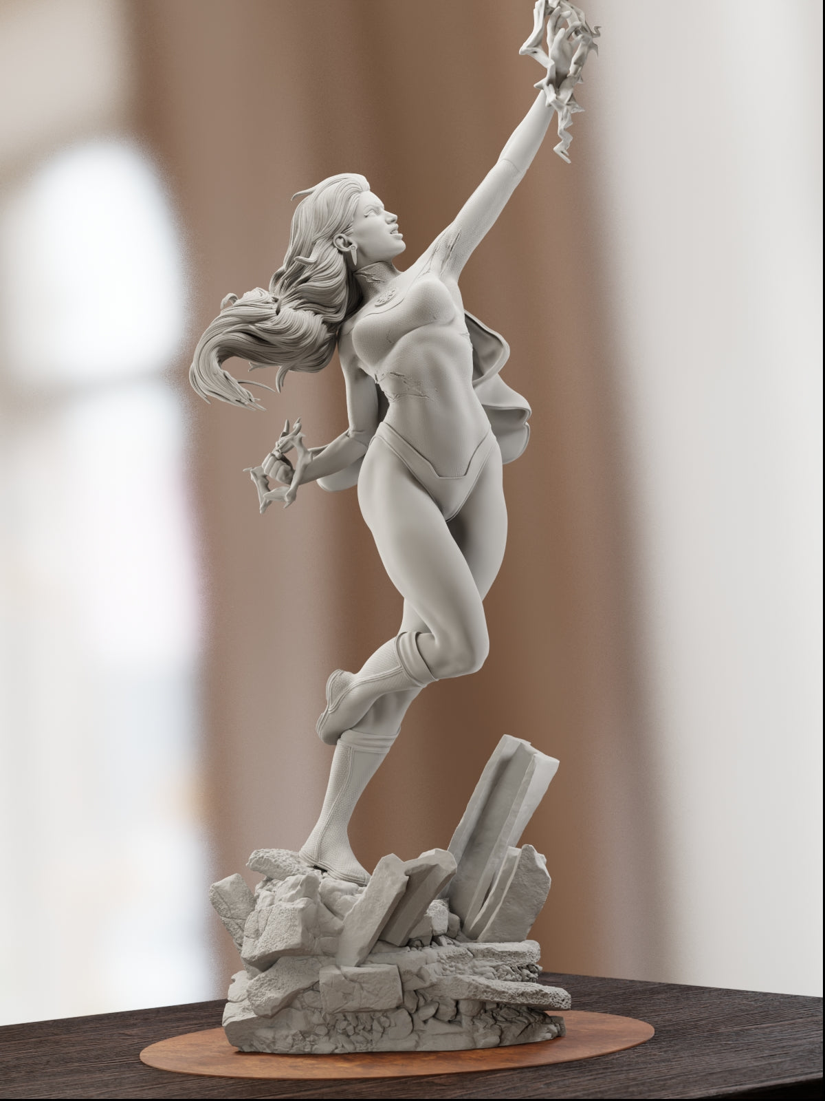 The Pink Atom | Maximum Detailed 12K 3D printed figure