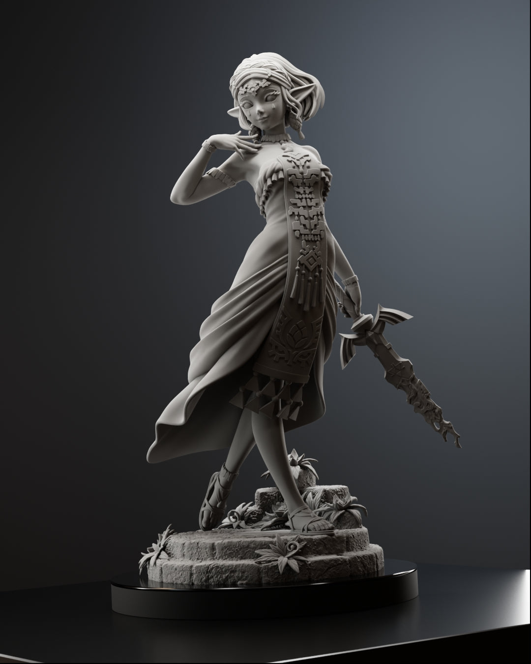 The Light of Hyrule Statue