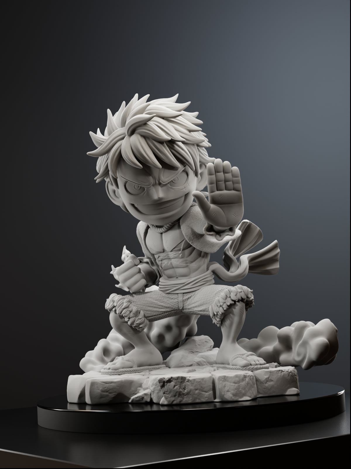 Tiny Pirate King | Maximum Detailed 12K 3D printed figure