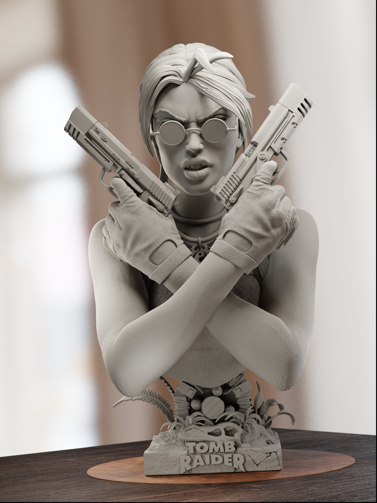 Queen of Adventure | Maximum Detailed 12K 3D printed bust