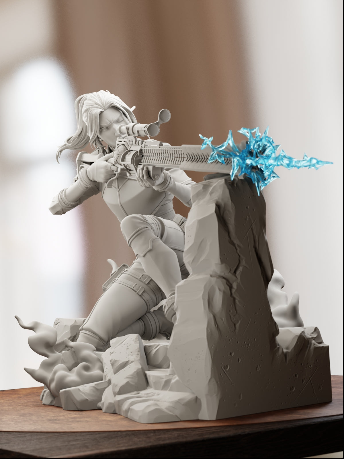 The Sharpshooter | Maximum Detailed 12K 3D printed figure