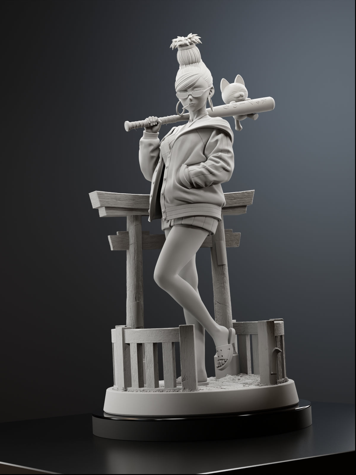 The Spirit Slayer | Maximum Detailed 12K 3D Printed Figure