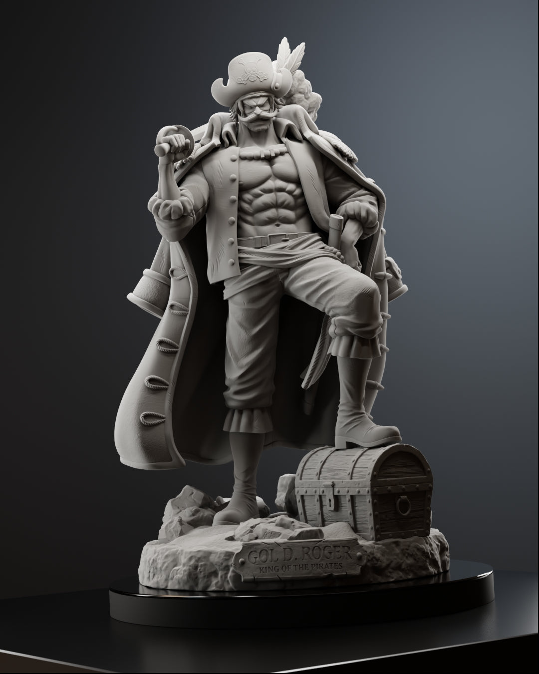 Legendary Pirate King Statue