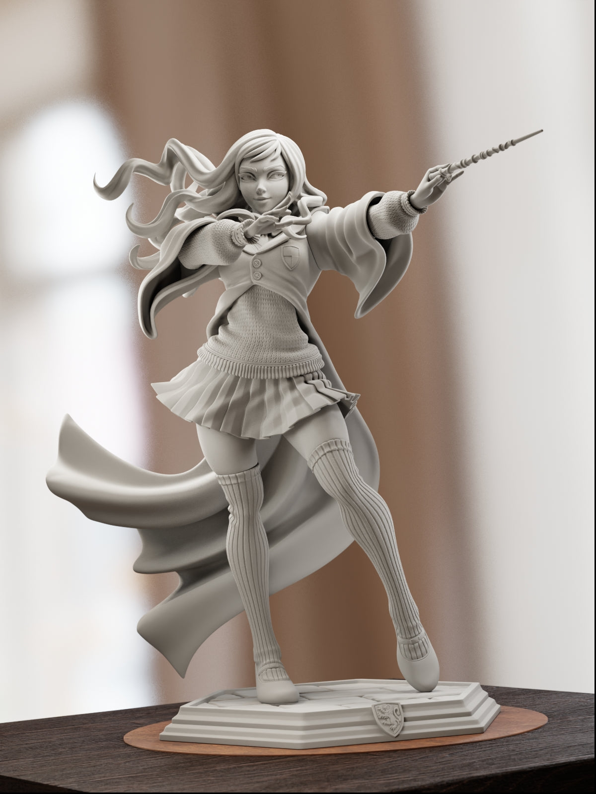The Brightest Witch | Maximum Detailed 12K 3D printed figure