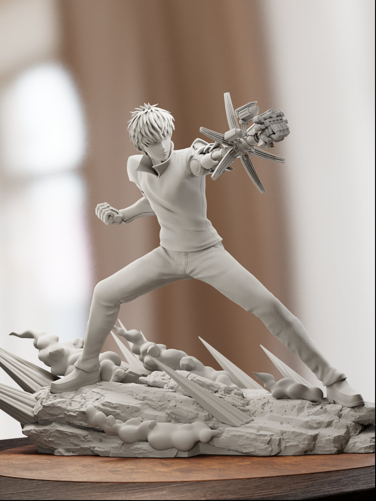 The Demon Cyborg | Maximum Detailed 12K 3D Printed Figure