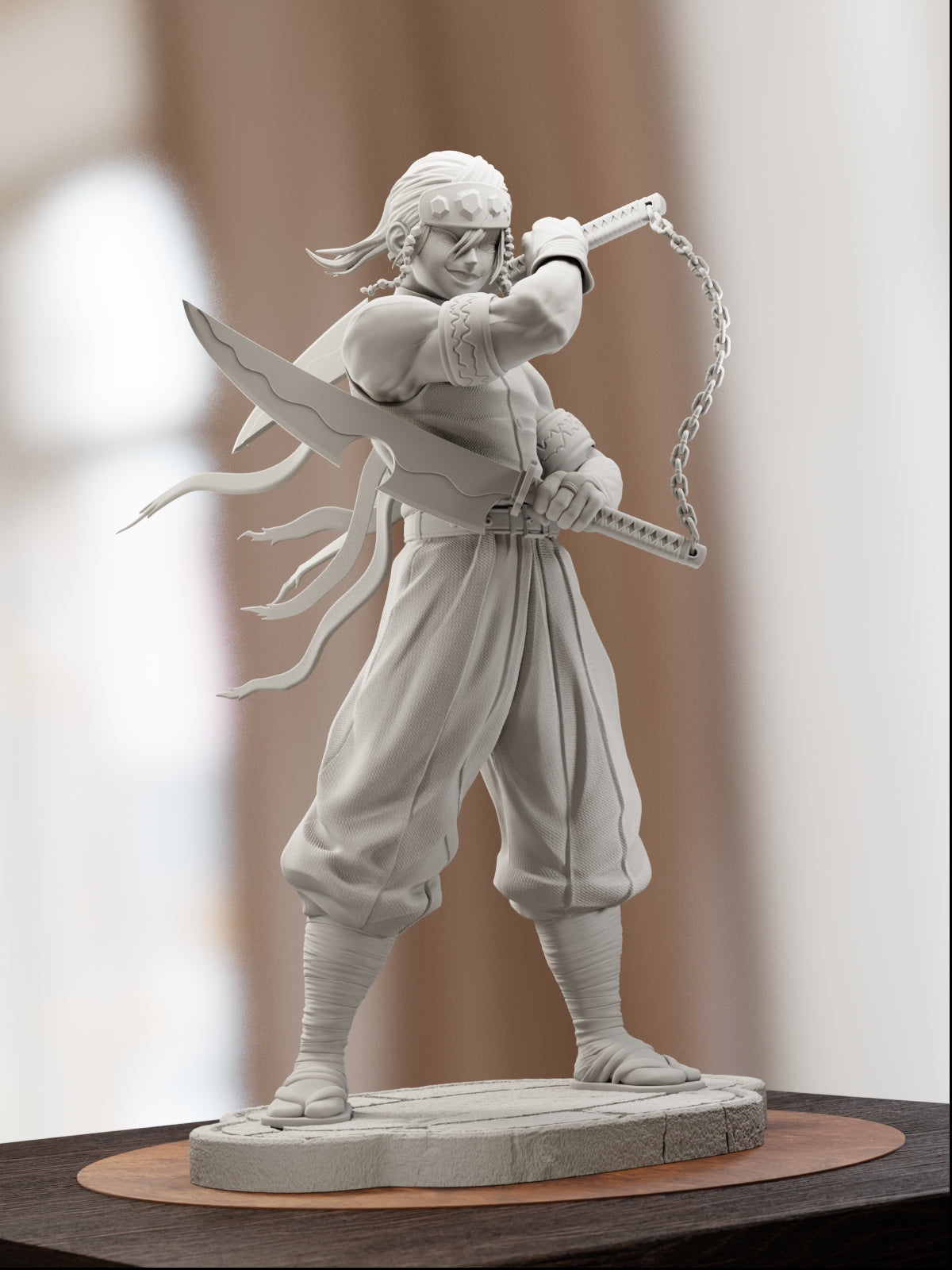 The Sound Pillar | Maximum Detailed 12K 3D Printed Figure