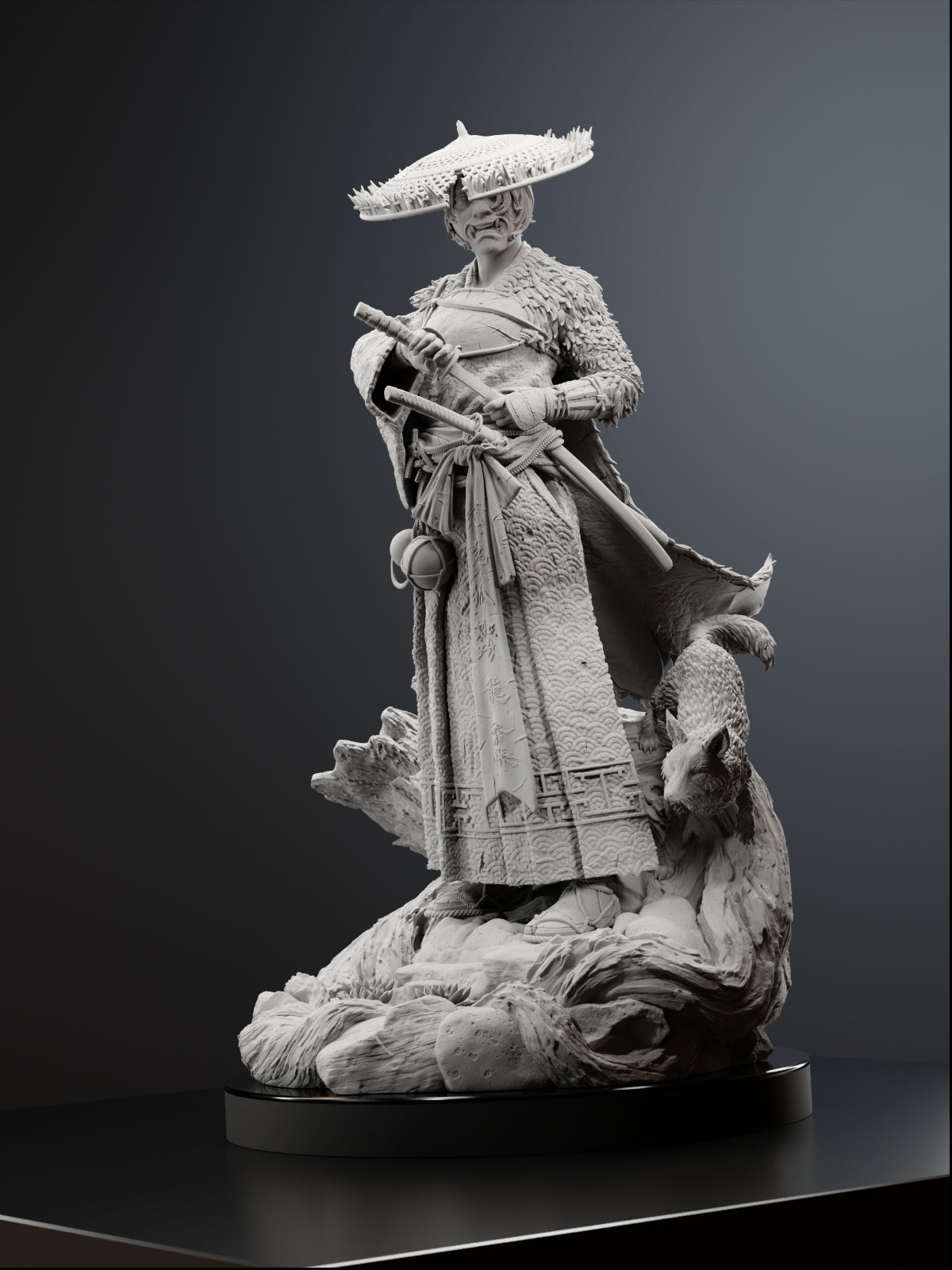 The Wandering Blade Statue