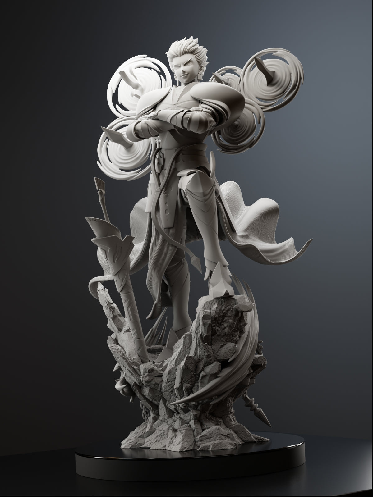The King of Heroes Statue