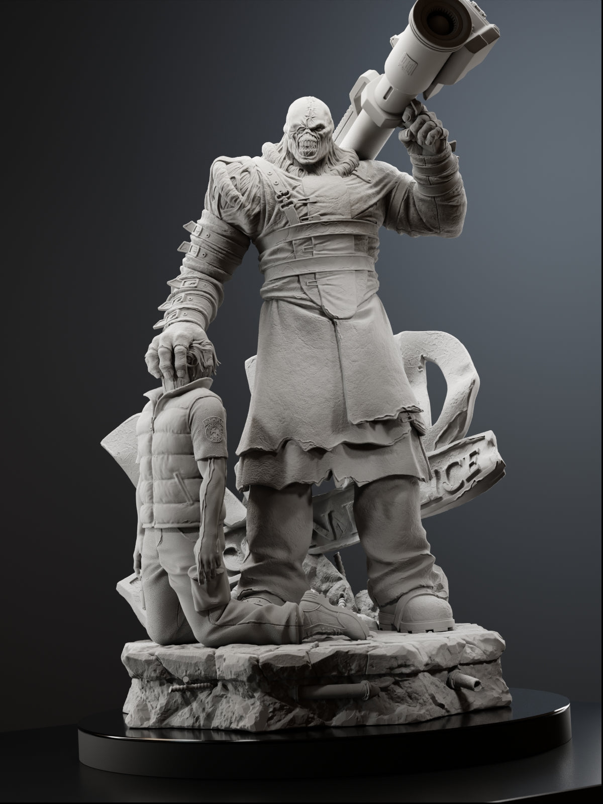The Pursuer | Maximum Detailed 12K 3D printed figure