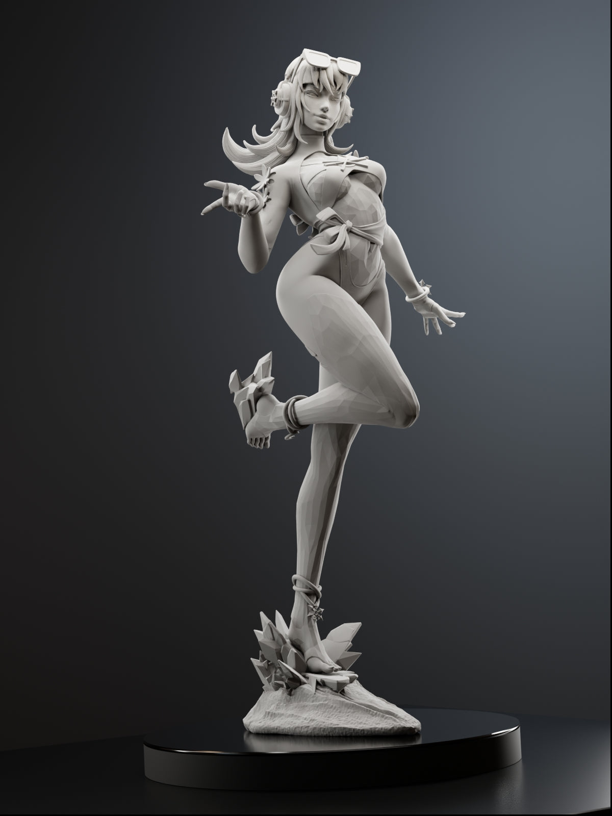The Snow Star Statue