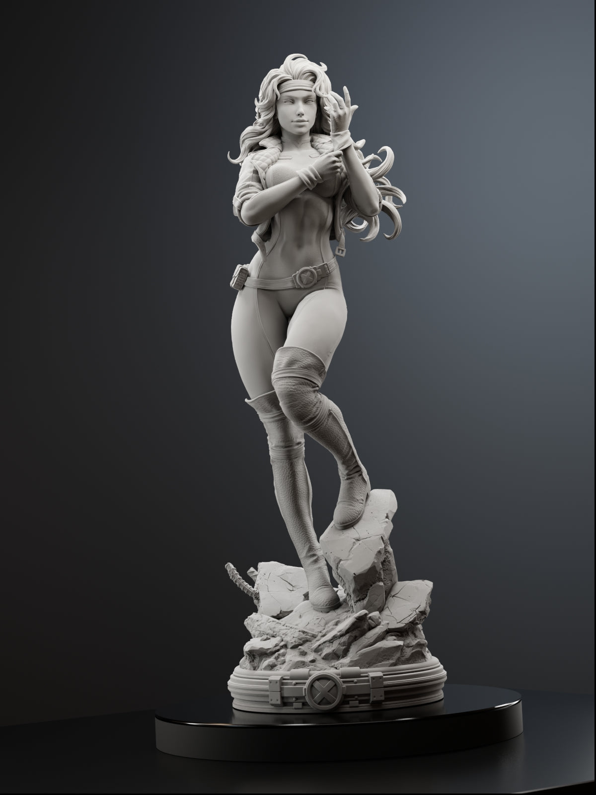 The Power-Drainer Statue
