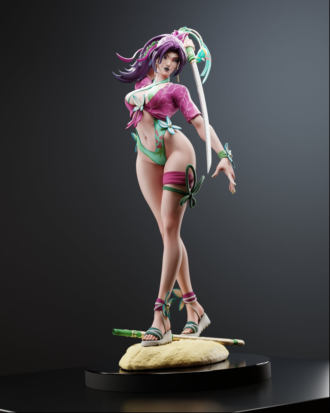 The Psychic Kunoichi Statue