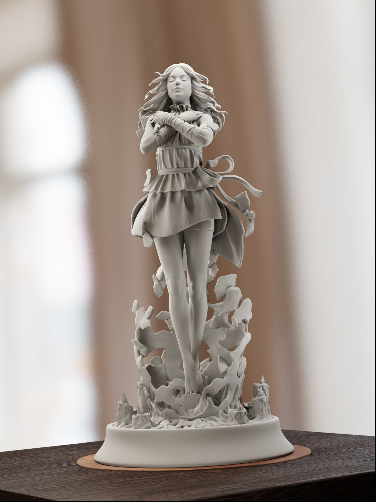 Tomorrow | Maximum Detailed 12K 3D printed figure