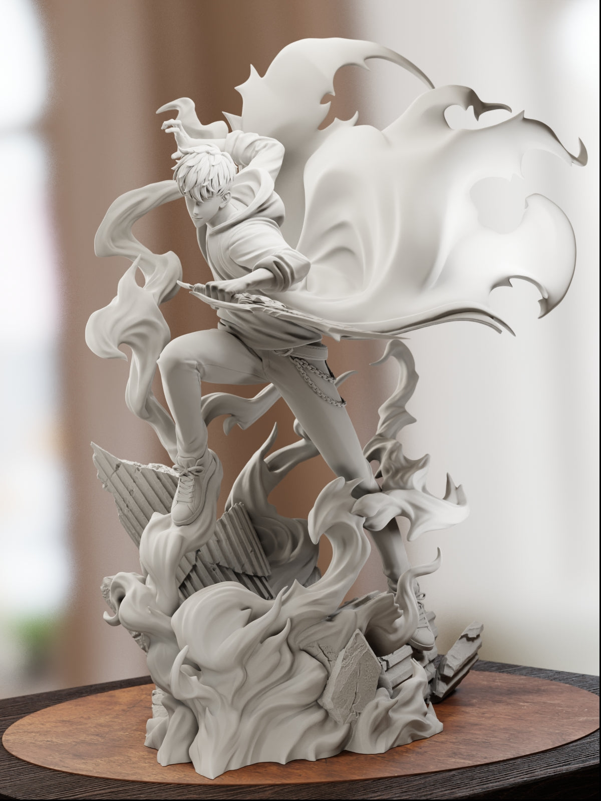 The Monarch | Maximum Detailed 12K 3D printed figure