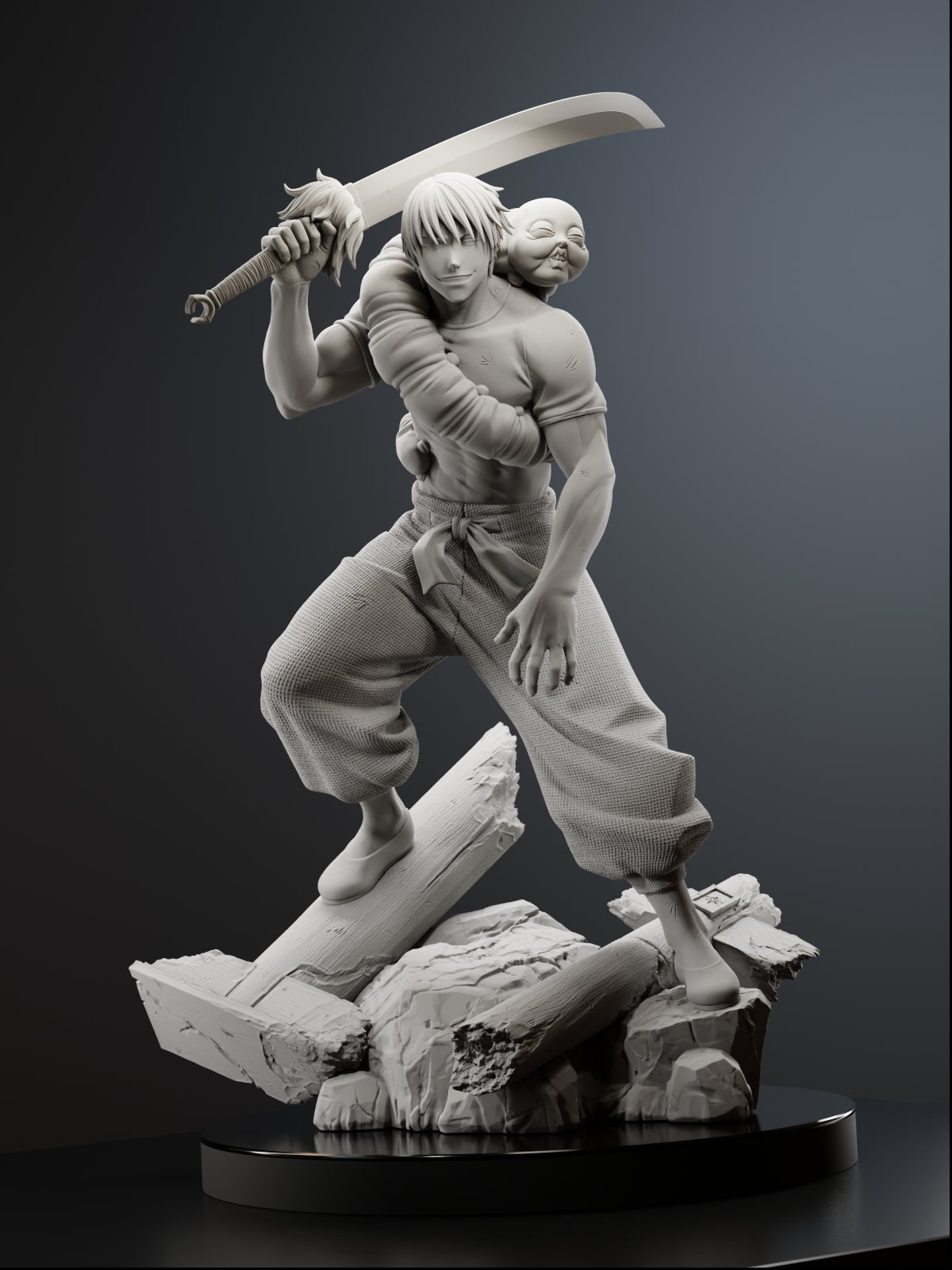 The Sorcerer Killer | Maximum Detailed 12K 3D printed figure