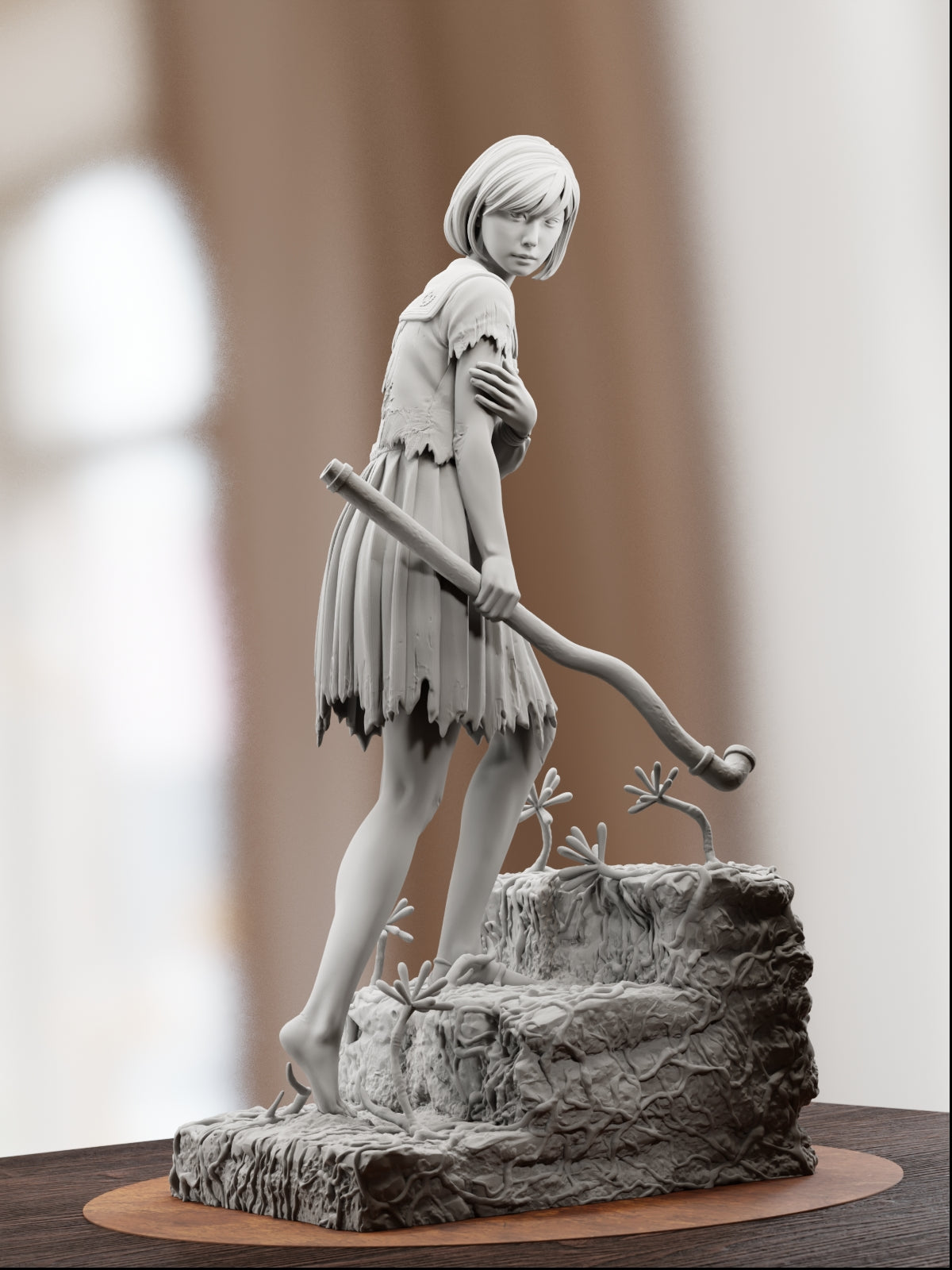 The Blooming Curse | Maximum Detailed 12K 3D printed figure