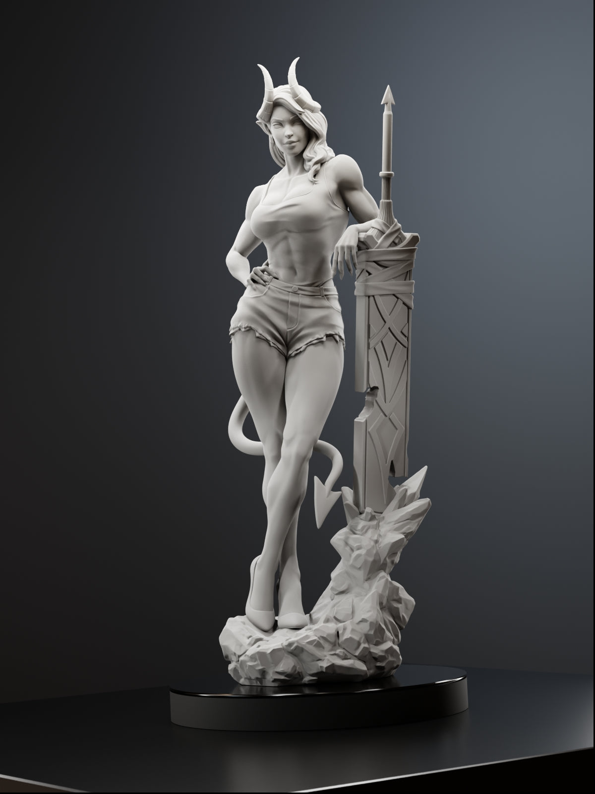 Mistress of Hell Statue