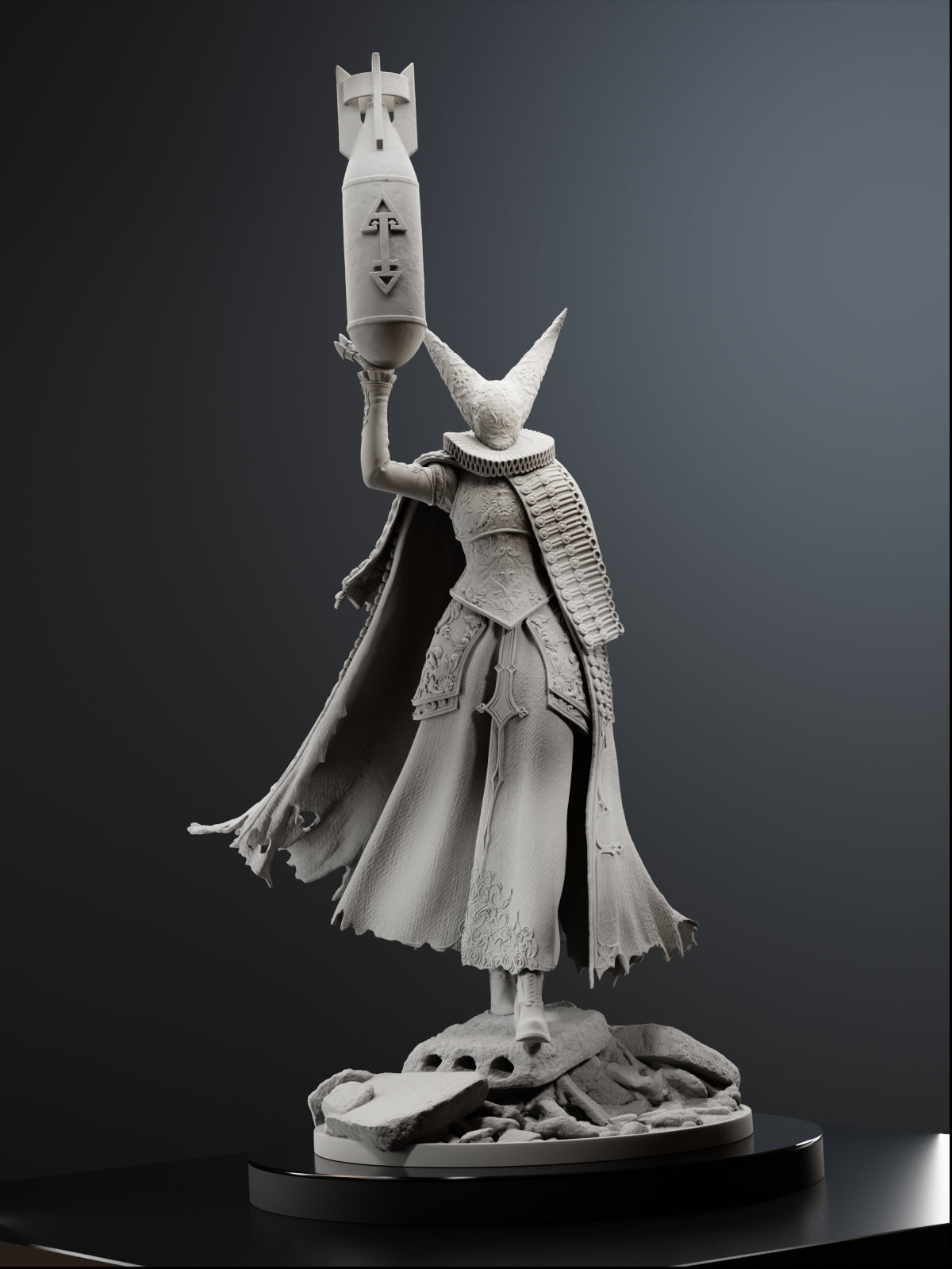 The Artillery Witch Statue
