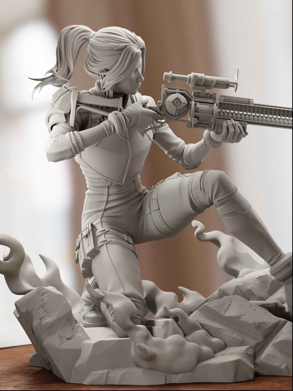 The Sharpshooter | Maximum Detailed 12K 3D printed figure