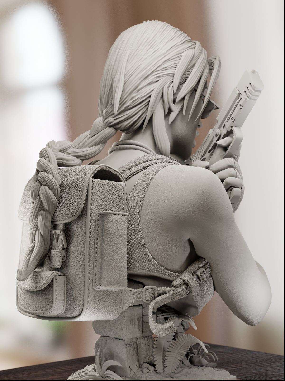 Queen of Adventure | Maximum Detailed 12K 3D printed bust