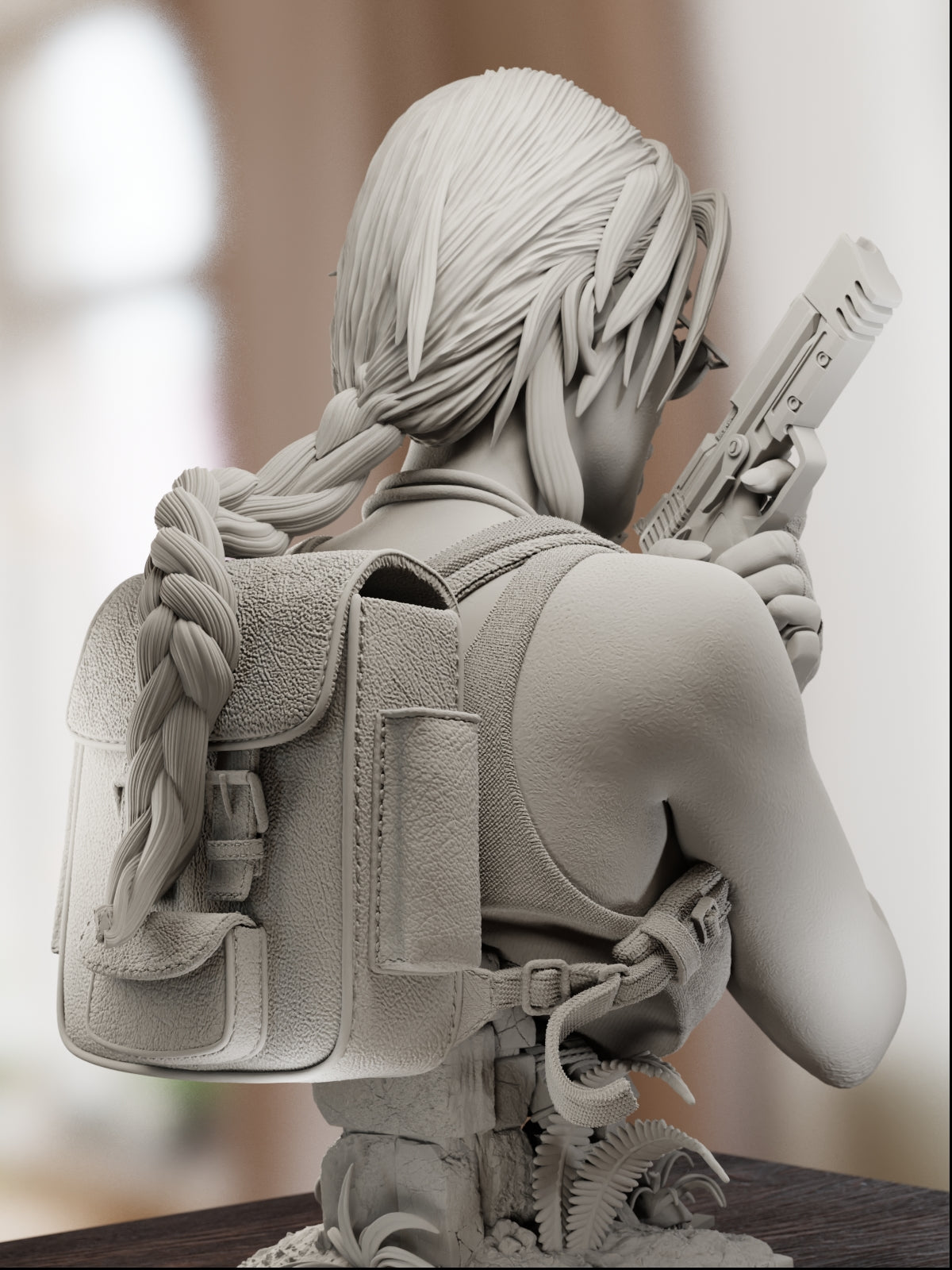 Queen of Adventure | Maximum Detailed 12K 3D printed bust