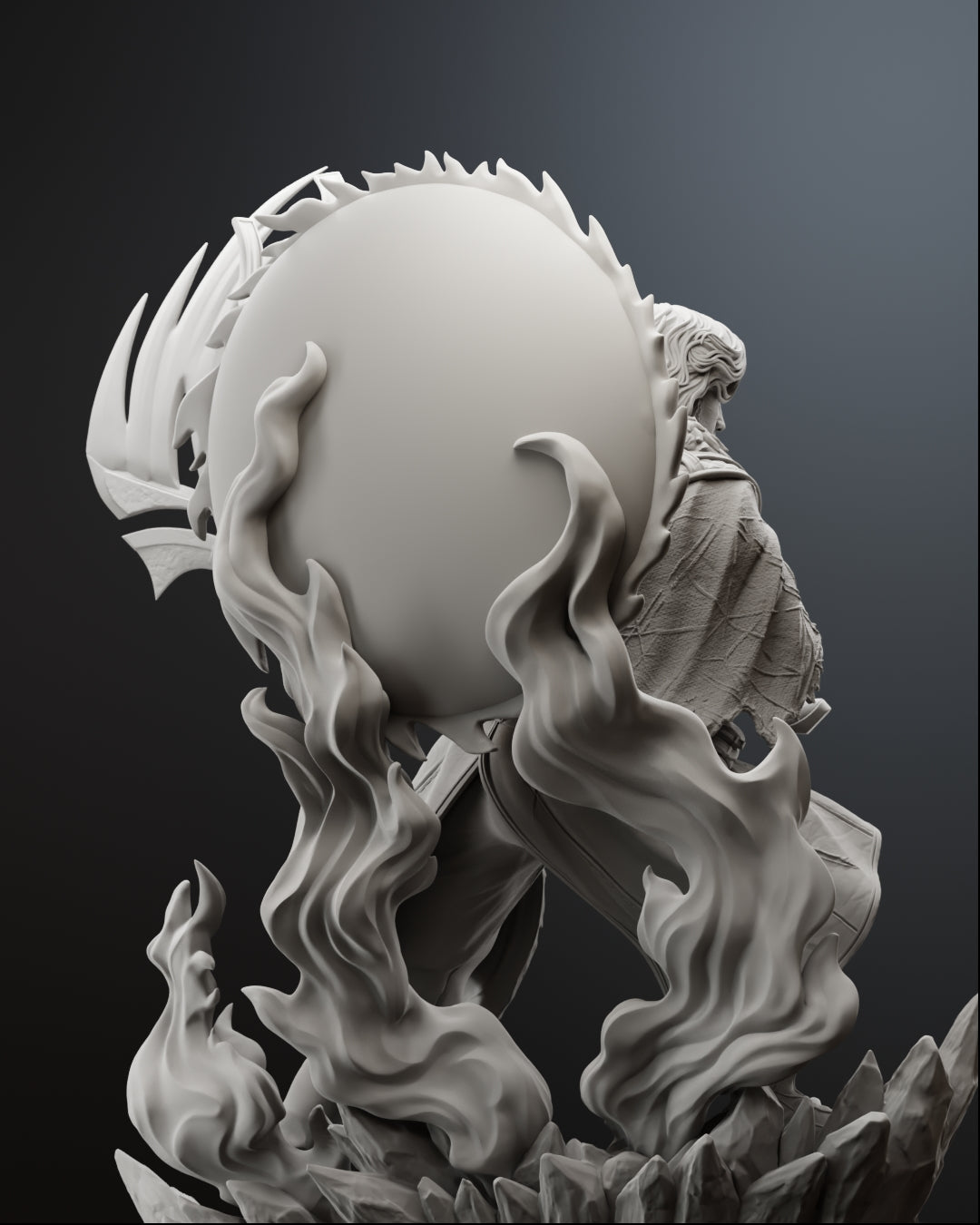 Eclipse Blade Verso Statue