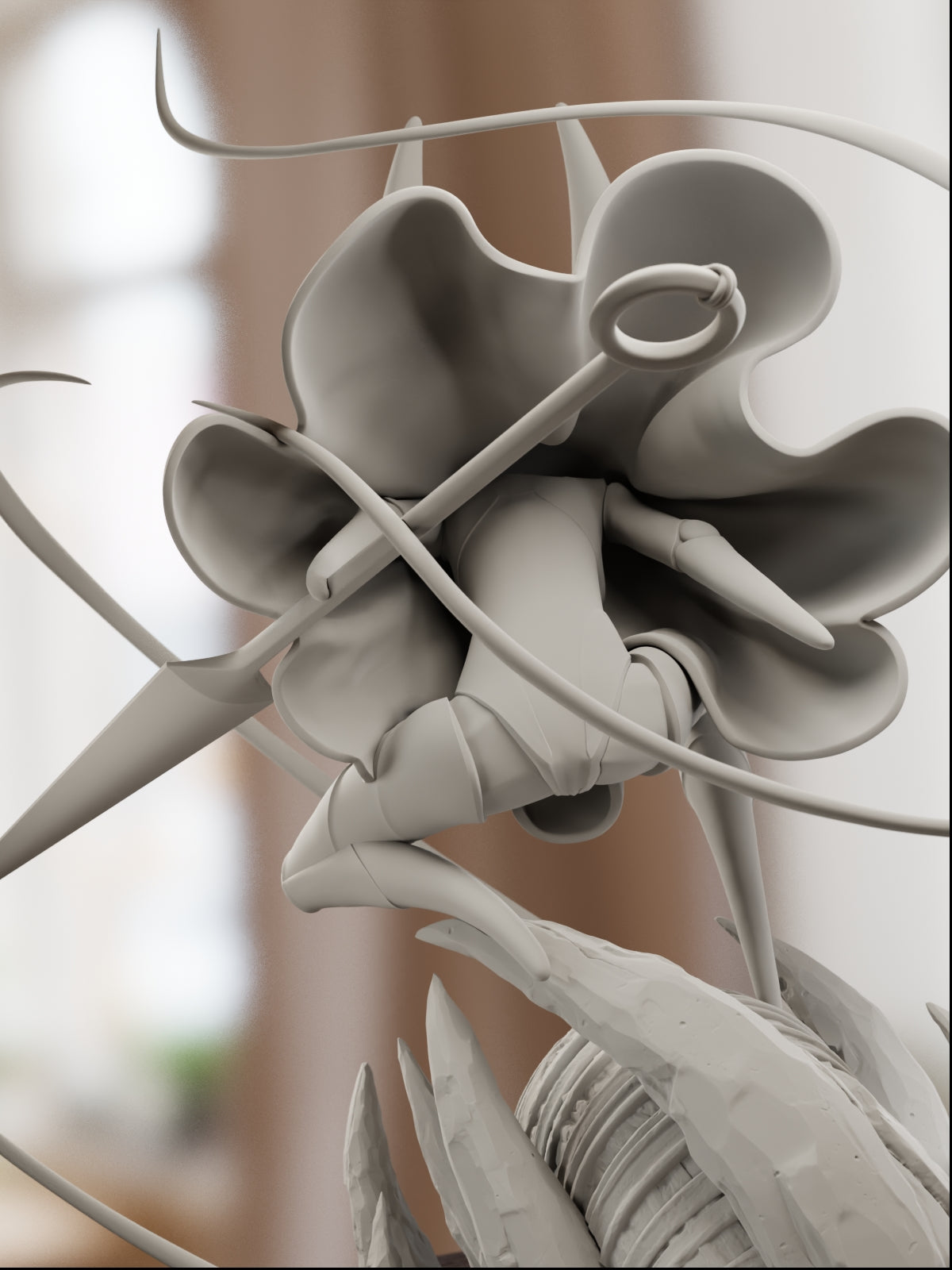 Guardian of Threads | Maximum Detailed 12K 3D Printed Figure