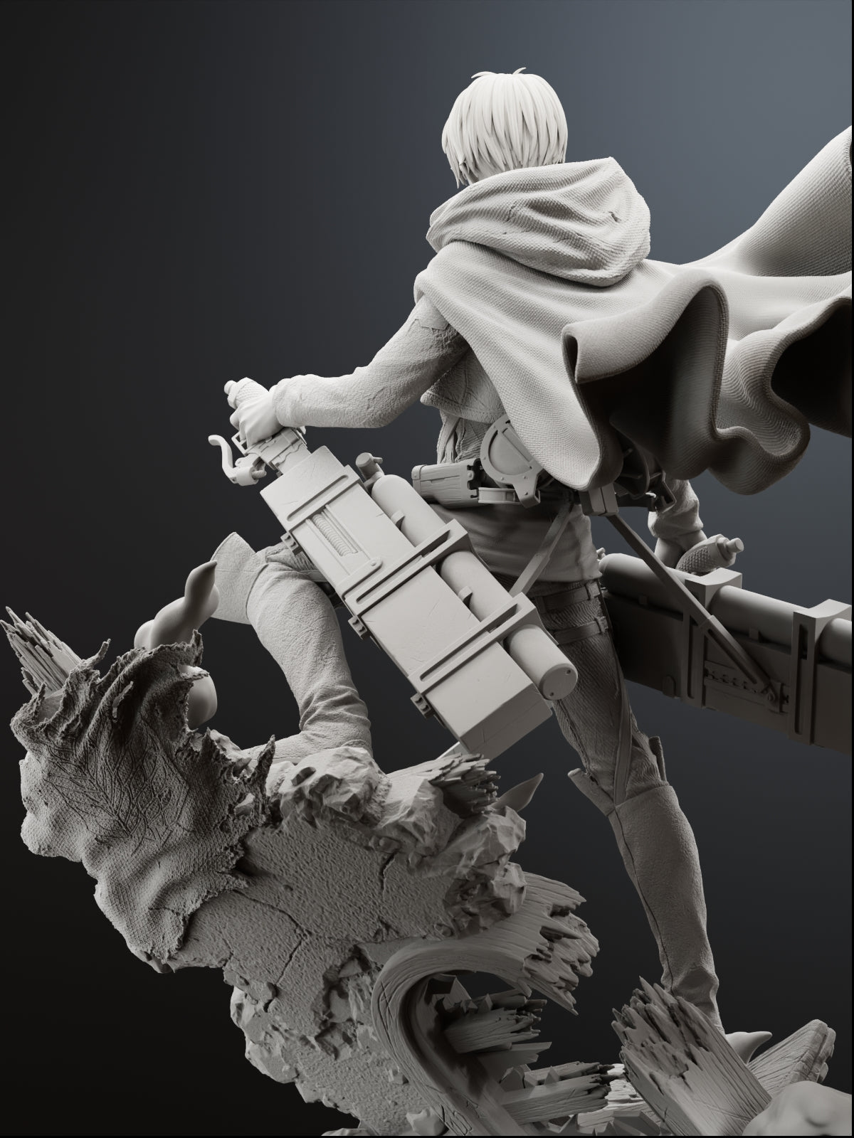 The Stoic Reaper | Maximum Detailed 12K 3D printed figure