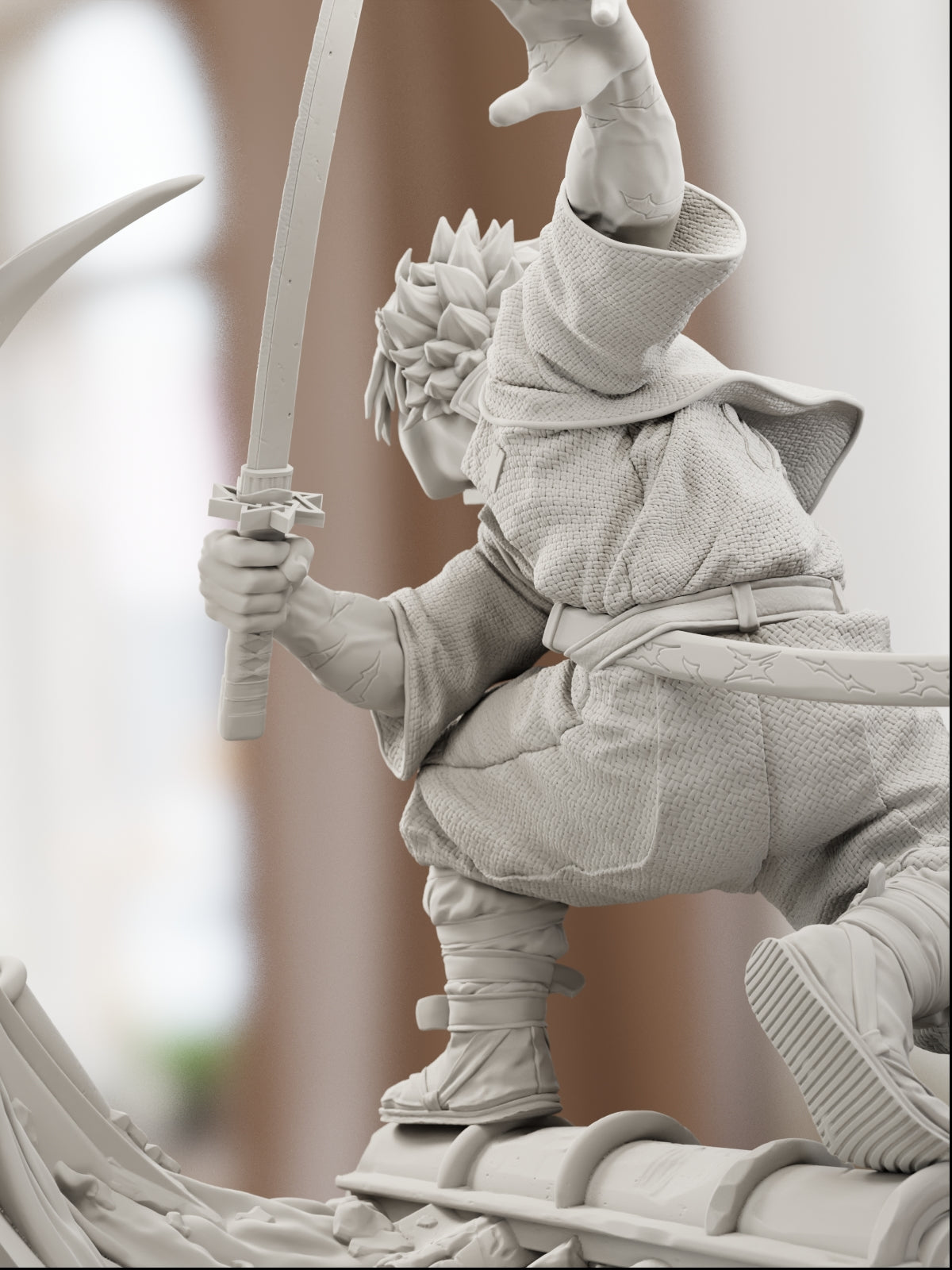 The Storm of Blades | Maximum Detailed 12K 3D printed figure