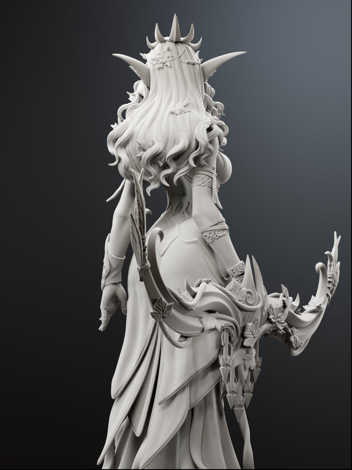 The Moon’s Chosen | Maximum Detailed 12K 3D printed figure