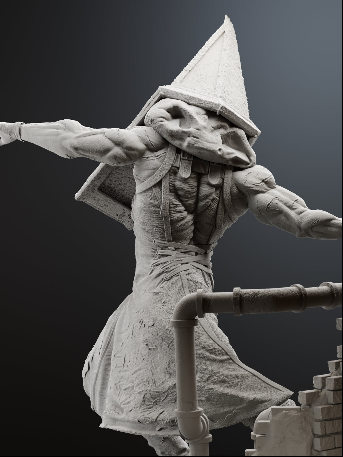 The Pyramid Statue