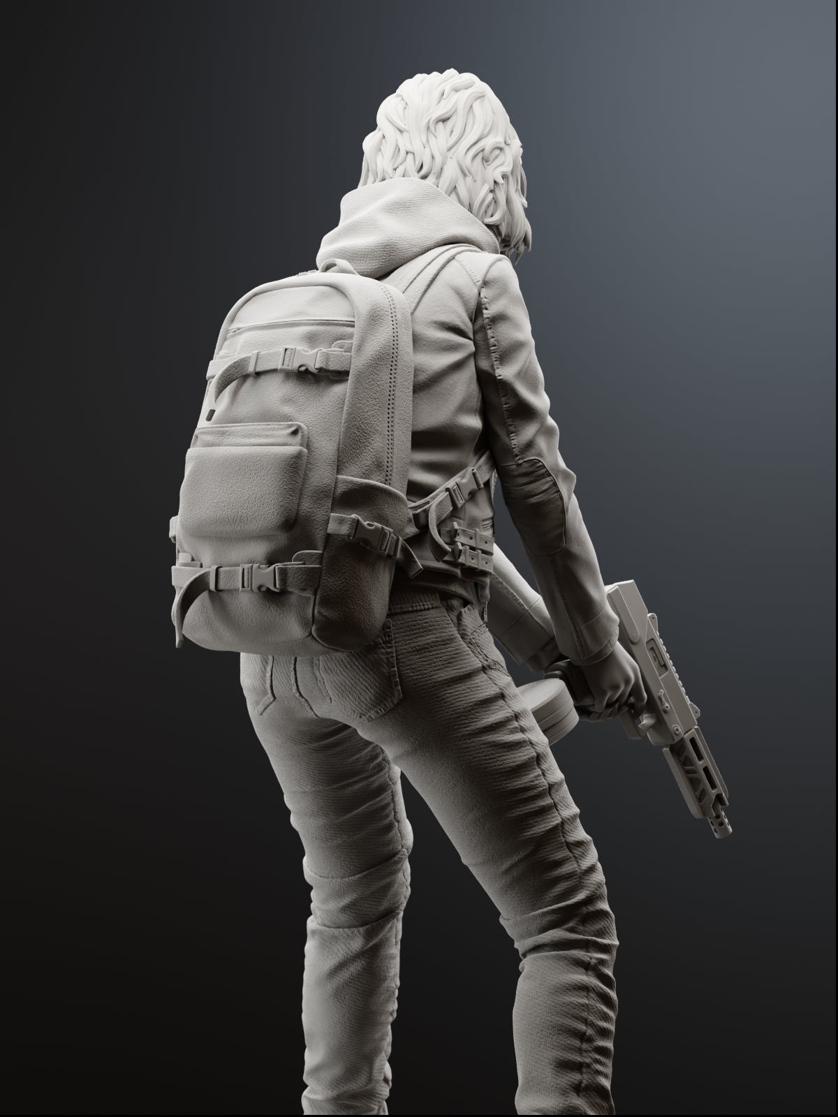 G. Ashcroft - F.B.I. | Maximum Detailed 12K 3D printed figure