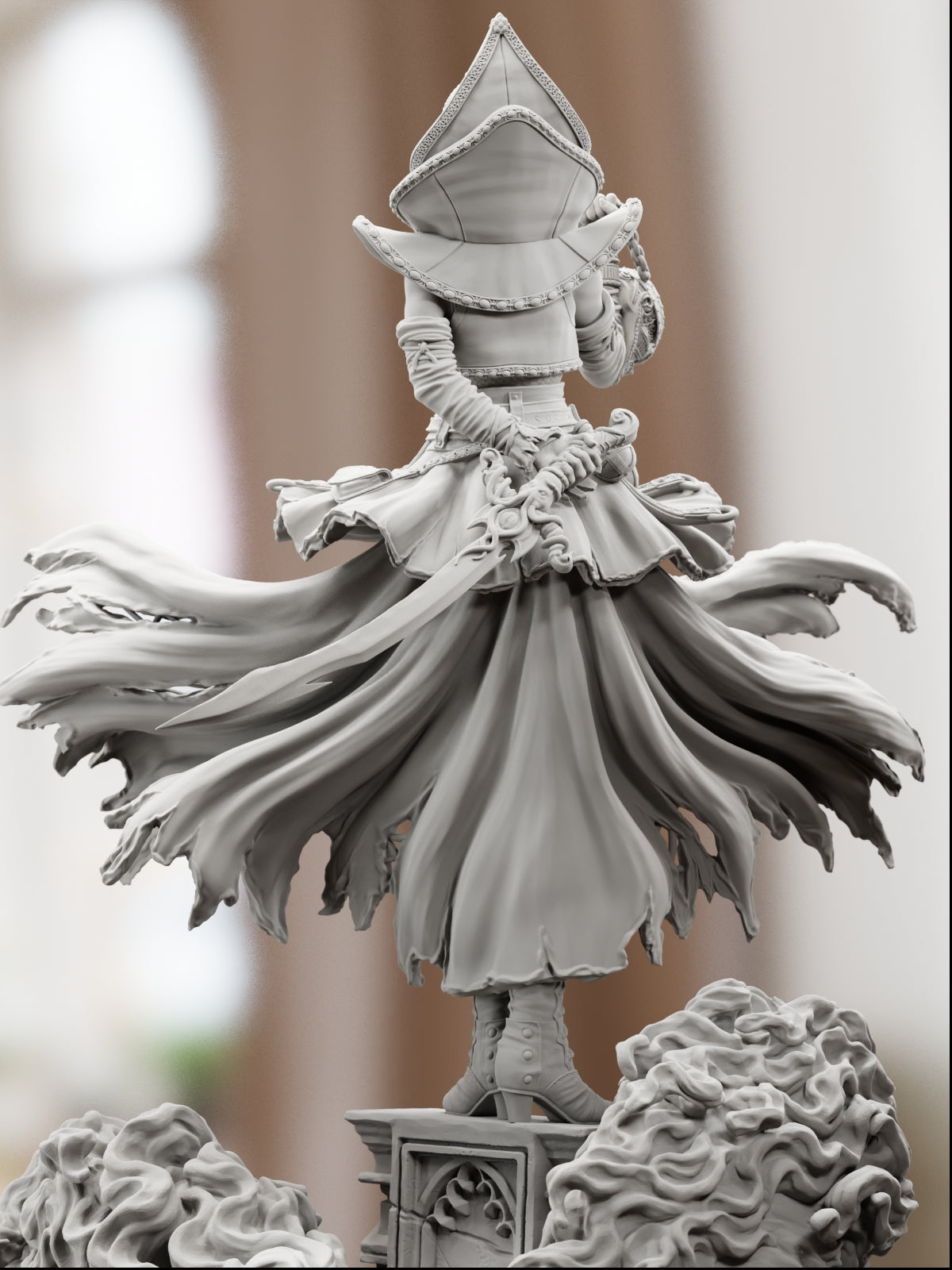 Camelia, The Dark Summoner | Maximum Detailed 12K 3D printed figure