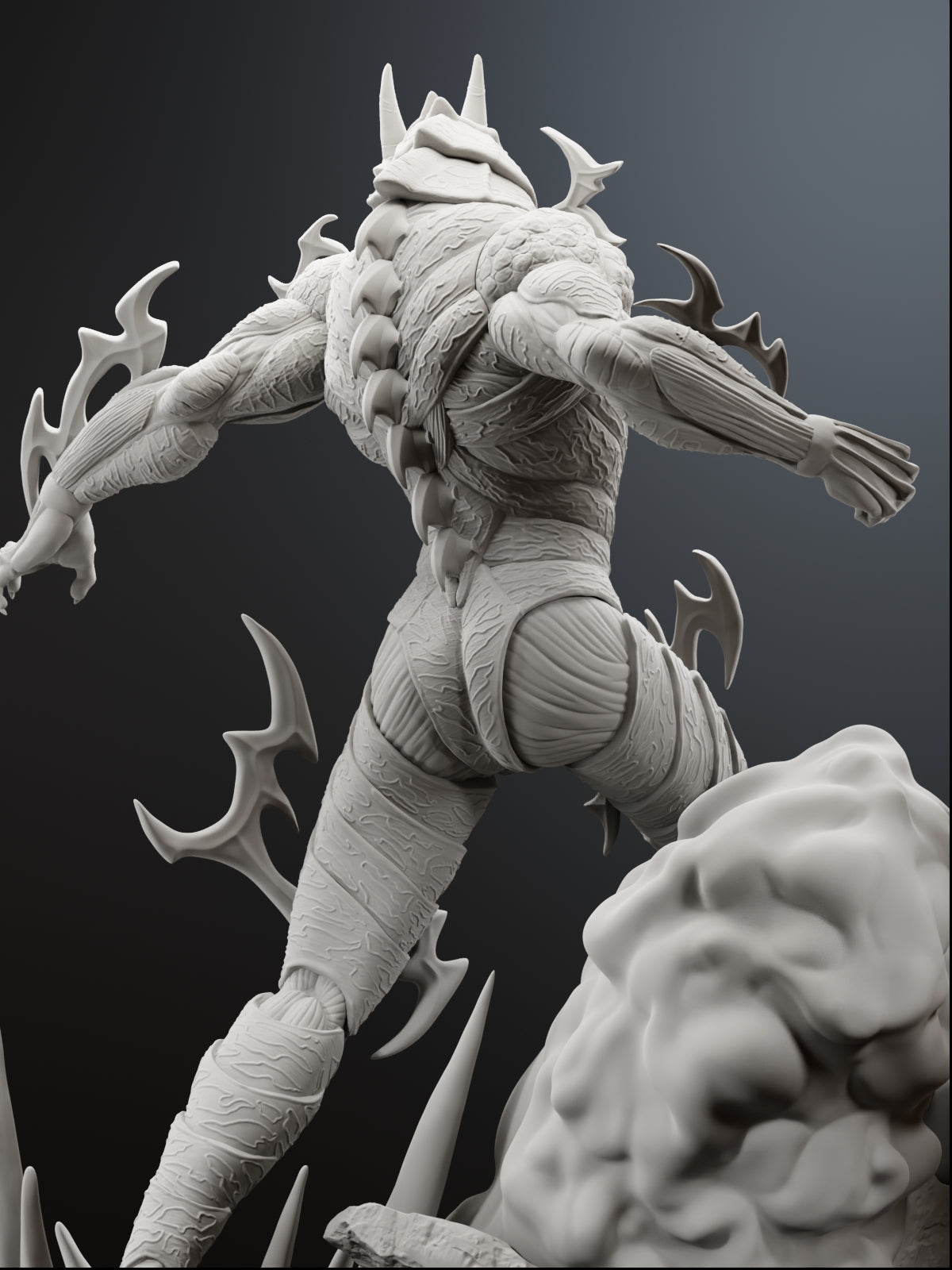 The Kaiju Statue