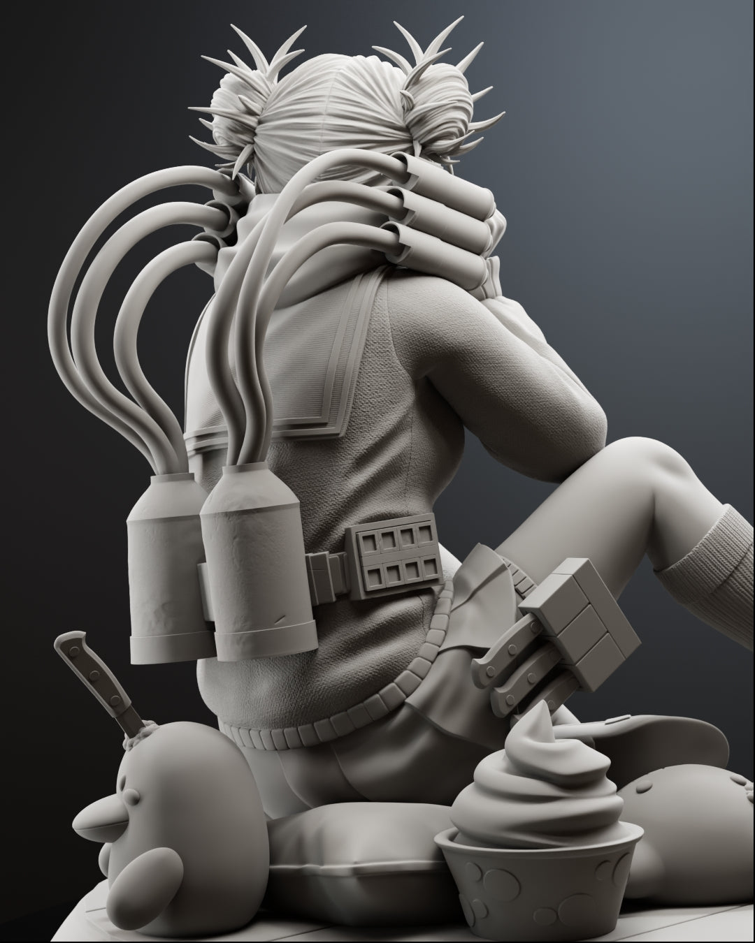 The Blood Specialist Statue