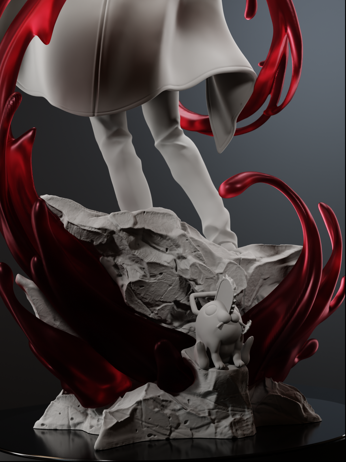 The Quiet Threat Statue