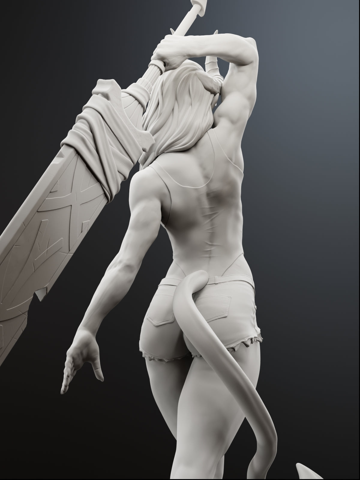 Hellwalk Empress Statue