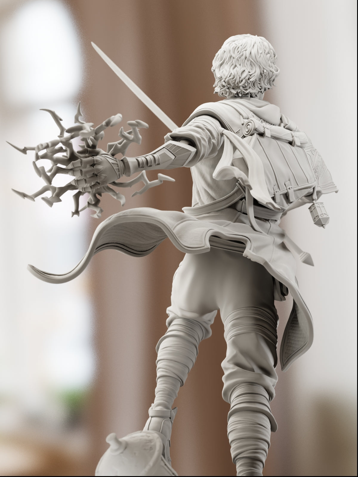 The Silent Commander | Maximum Detailed 12K 3D printed figure